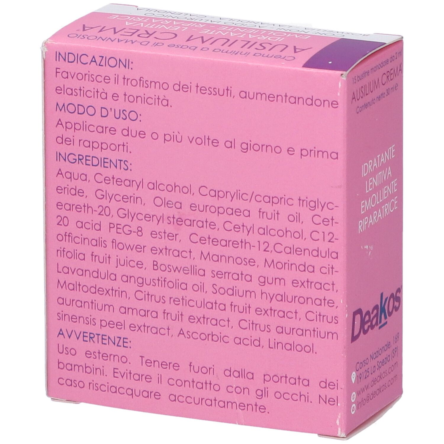 Ausilium Crema 15 Bustine Da 2 Ml