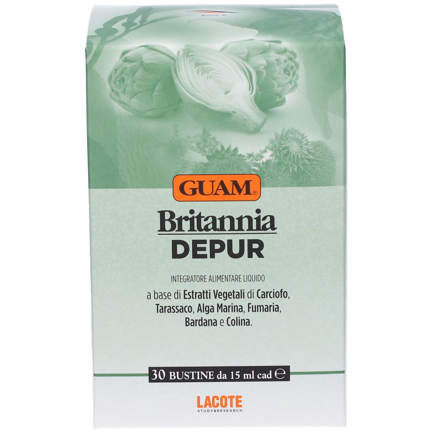 GUAM® Britannia Depur - risparmia il 10% con il codice: Guam10