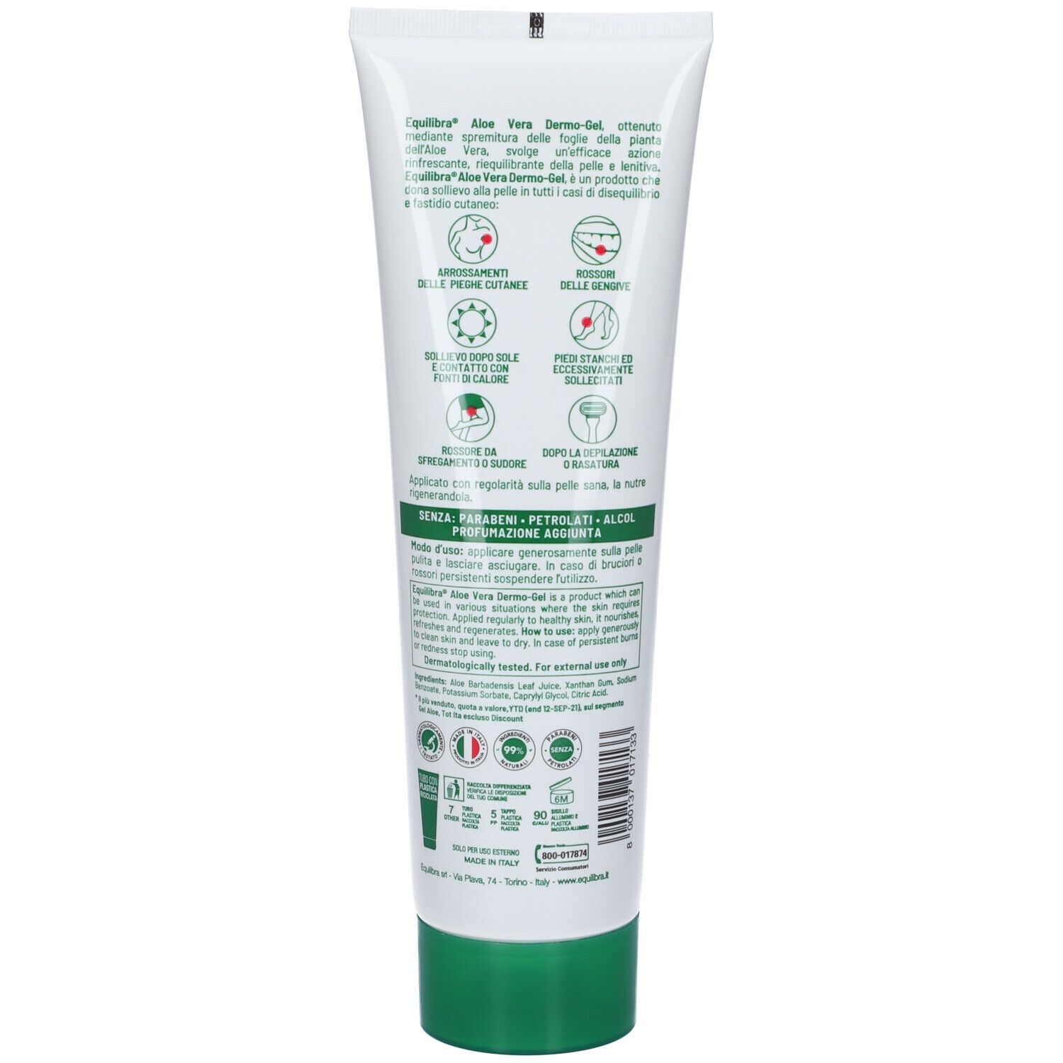 Equilibra® Aloe Vera Dermo-Gel