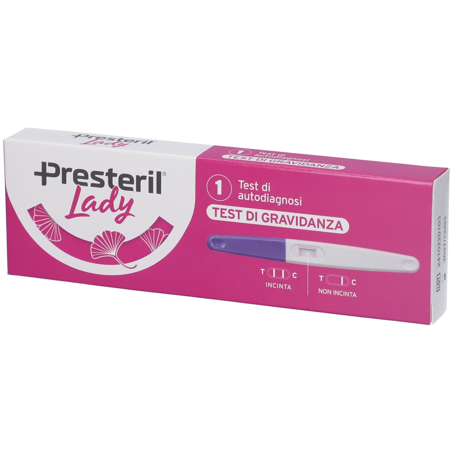 Lady Presteril Test Di Gravidanza  1 Pezzo