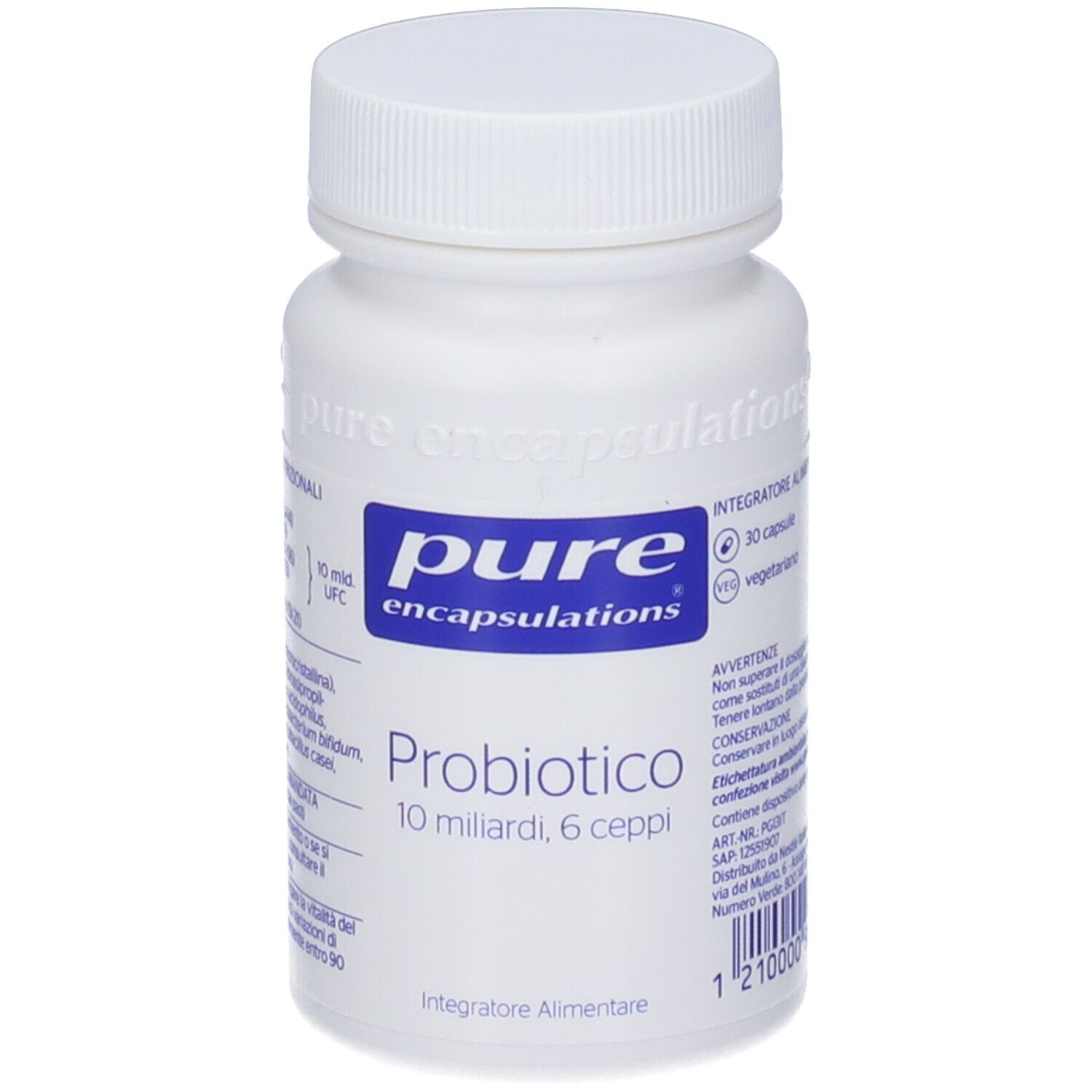 Pure Encapsulation Probiotico 10 Miliardi, 6 Ceppi
