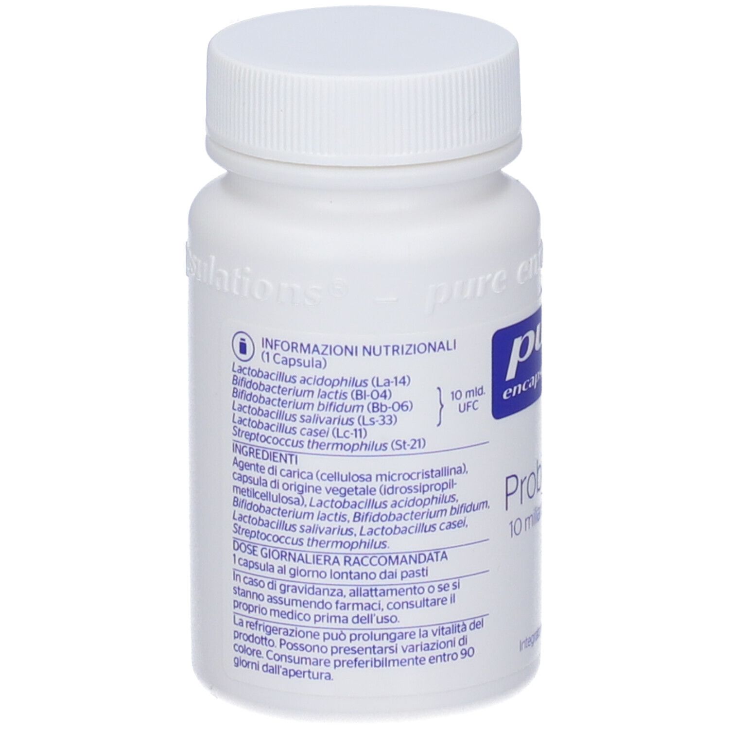 Pure Encapsulation Probiotico 10 Miliardi, 6 Ceppi