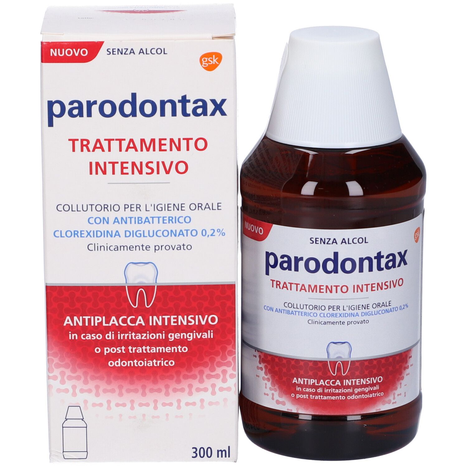 Parodontax Trattamento Intensivo Clorexidina 0,2%