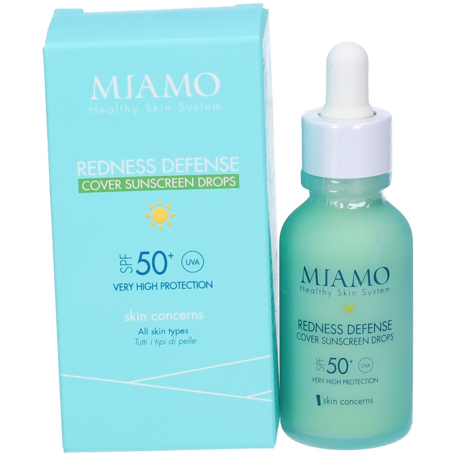 Miamo Skin Concerns Redness Defense Cover Sunscreen Drops