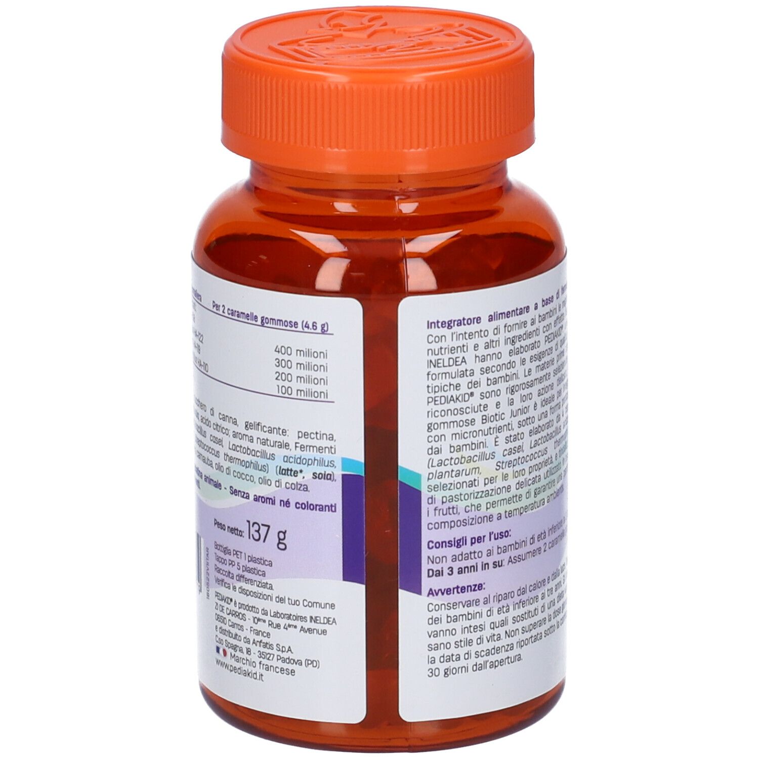 Pediakid Biotic Junior 60 Orsetti Gommosi