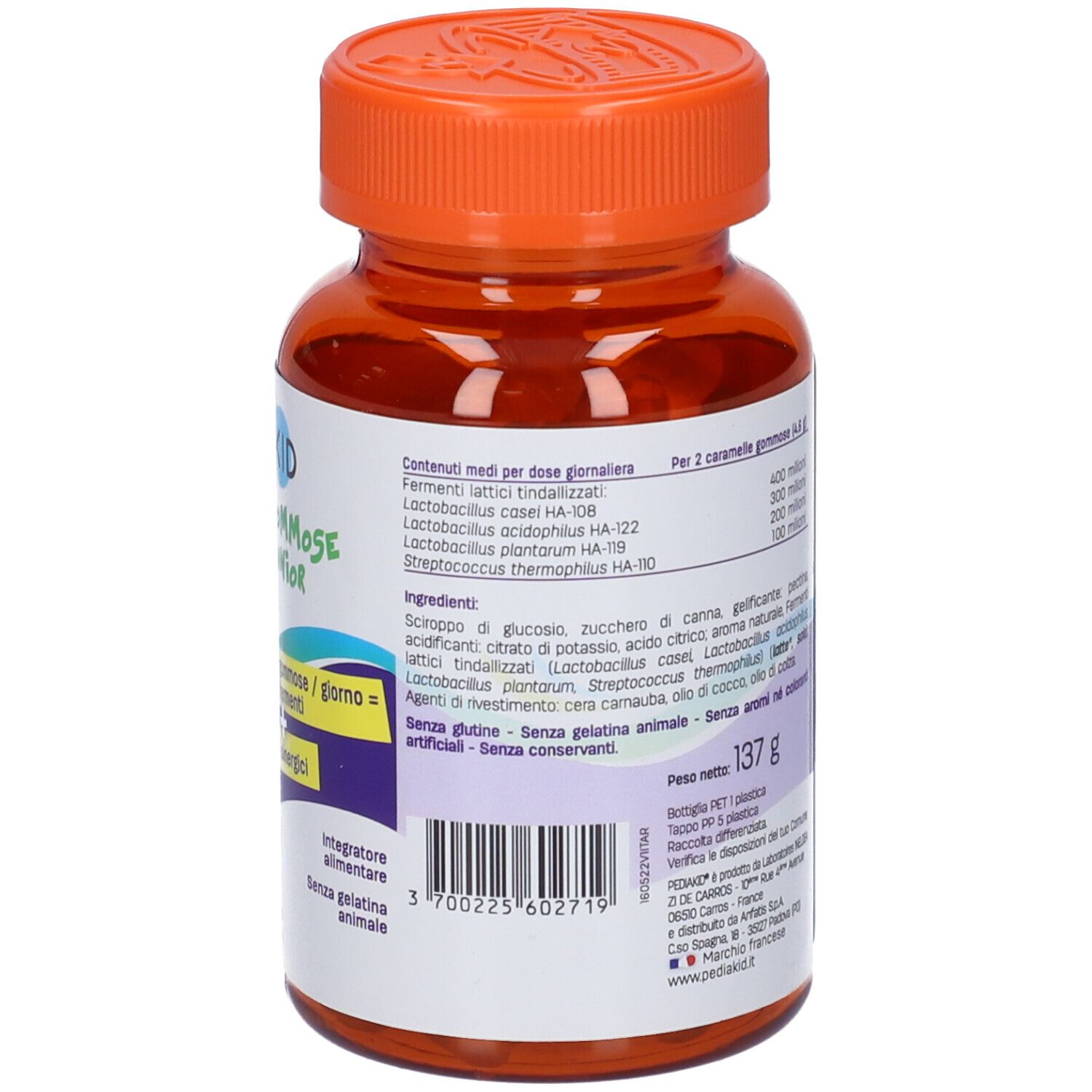 Pediakid Biotic Junior 60 Orsetti Gommosi