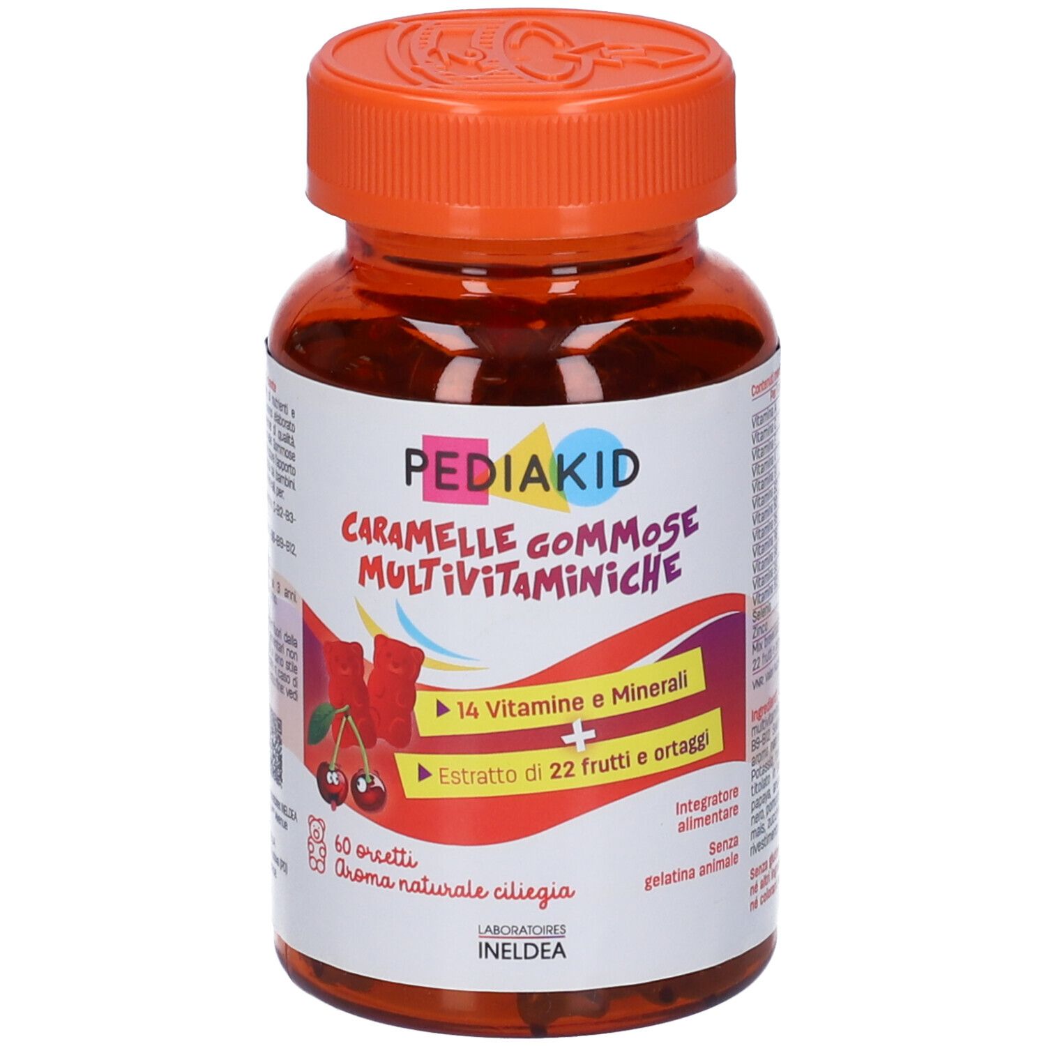 Pediakid Multivitaminico 60 Orsetti Gommosi