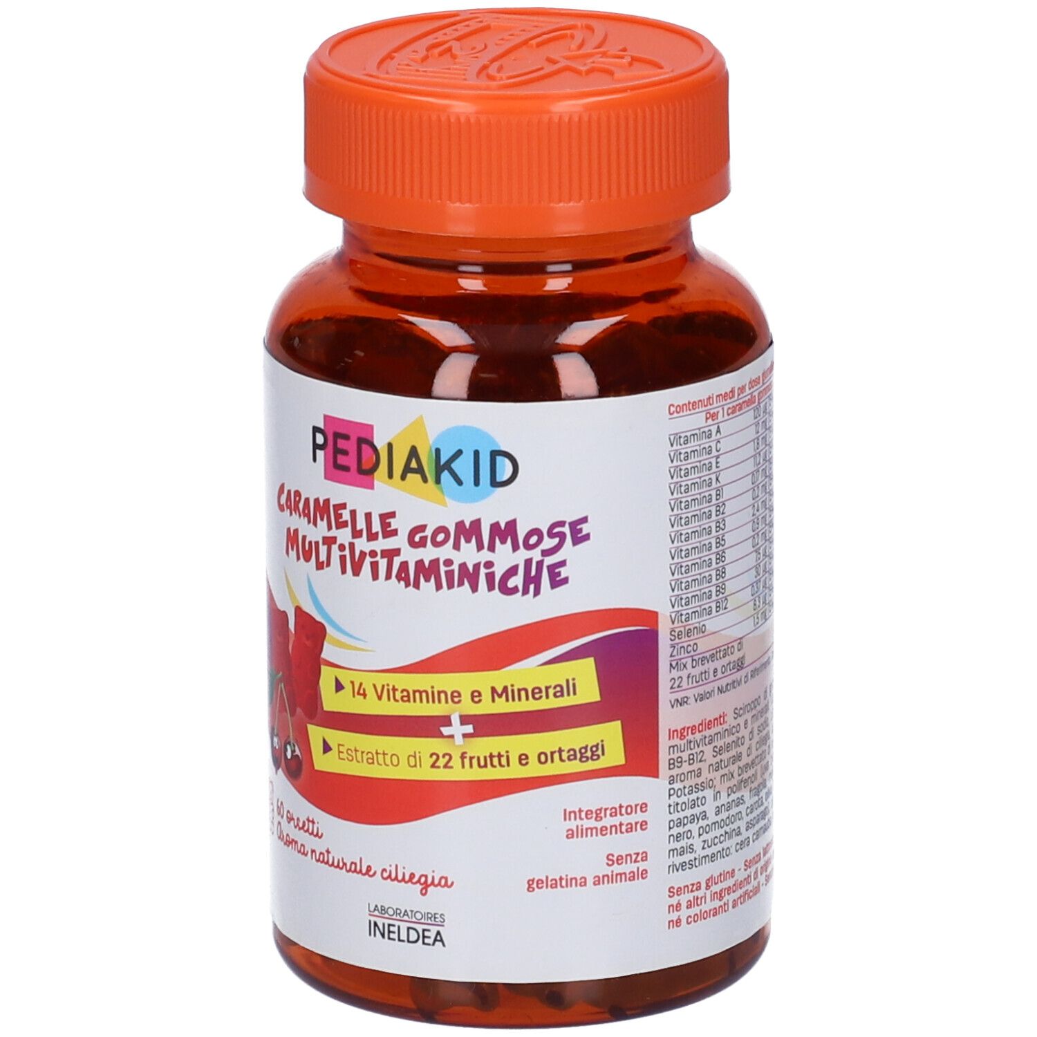 Pediakid Multivitaminico 60 Orsetti Gommosi