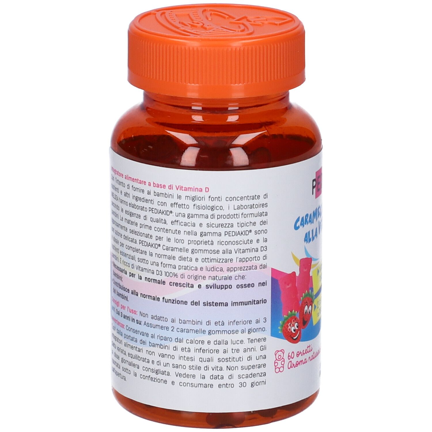Pediakid Vitamine D3 60 Orsetti Gommosi