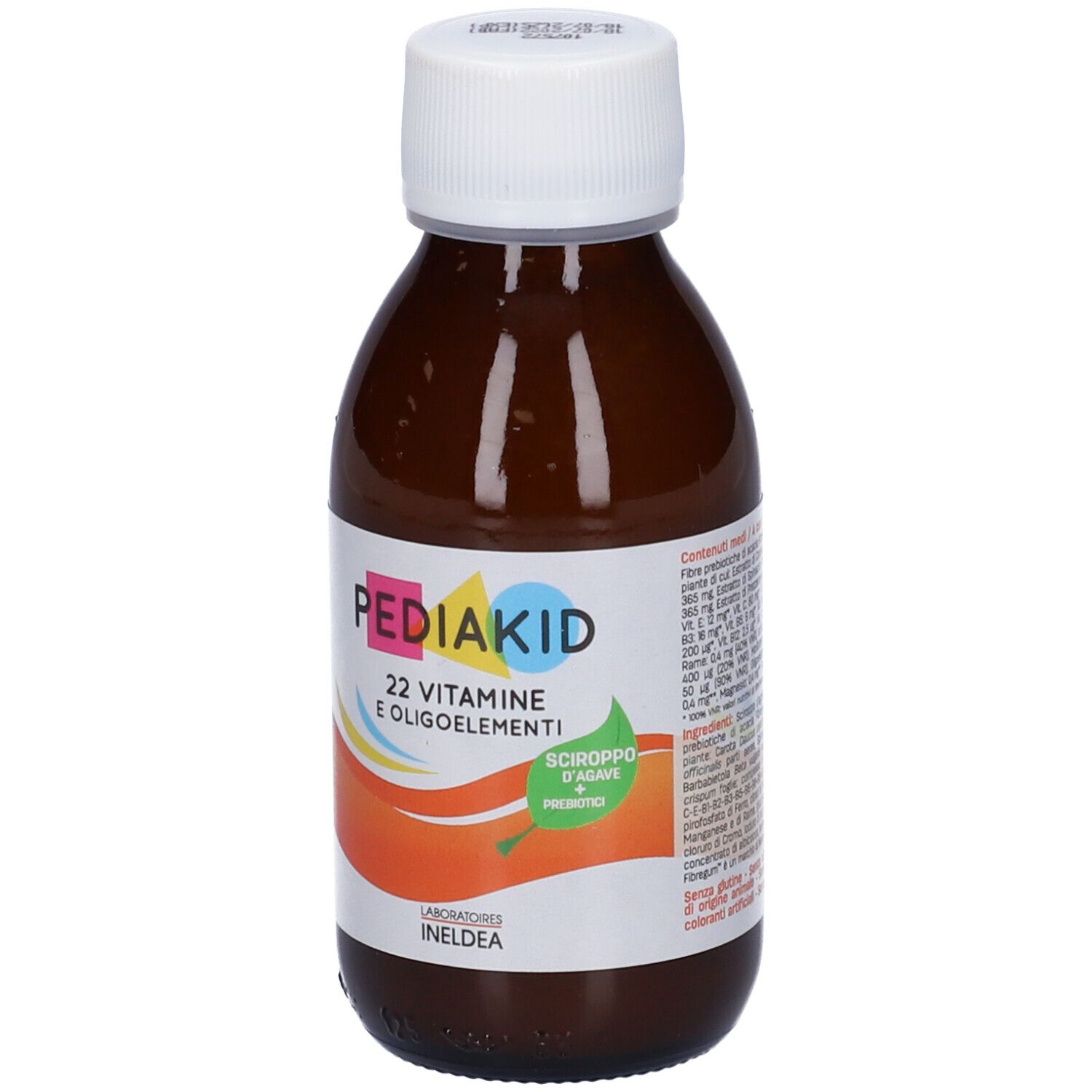 Pediakid 22 Vitamine E Oligoelementi Sciroppo 125 Ml