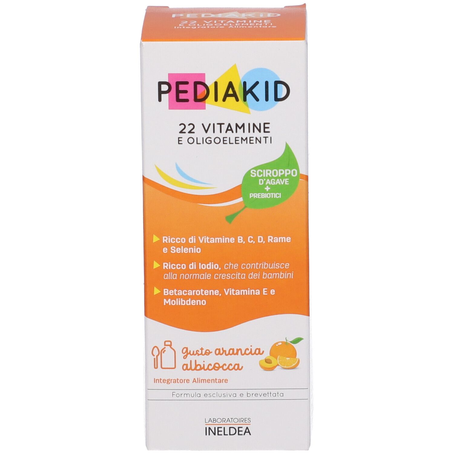 Pediakid 22 Vitamine E Oligoelementi Sciroppo 125 Ml