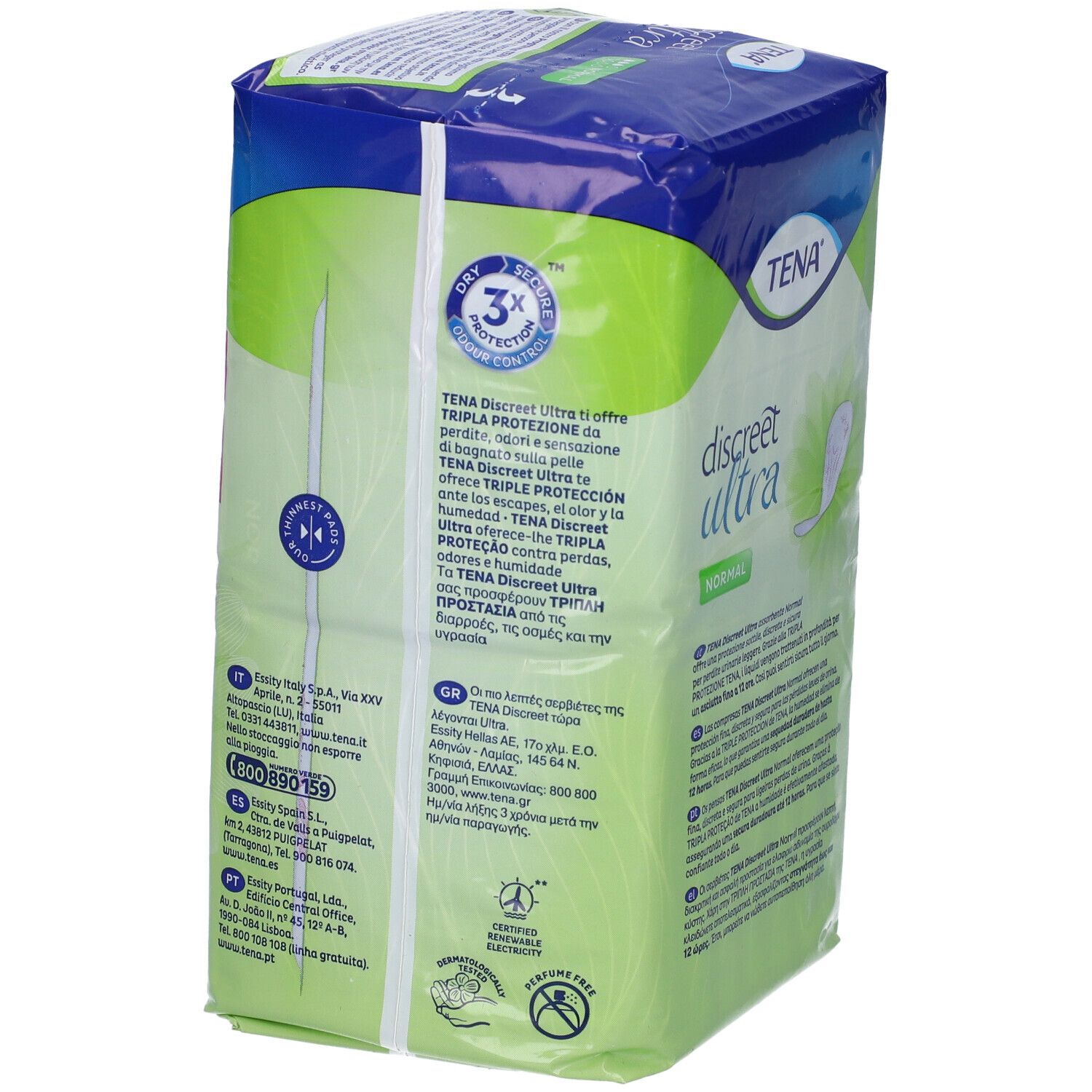 Pannolone Sagomato Tena Discreet Ultra Normal 16 Pezzi