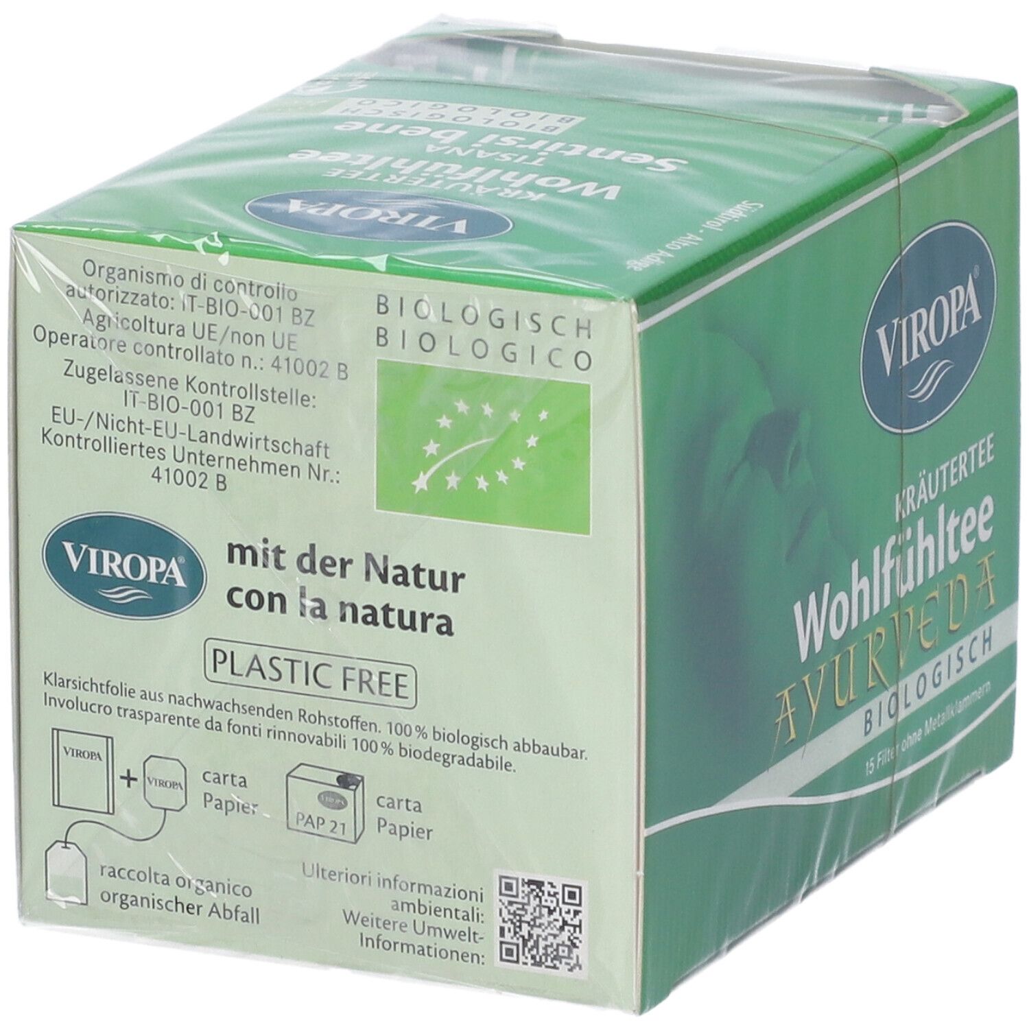 Viropa Tisana Sentirsi Bene Ayurveda BIO