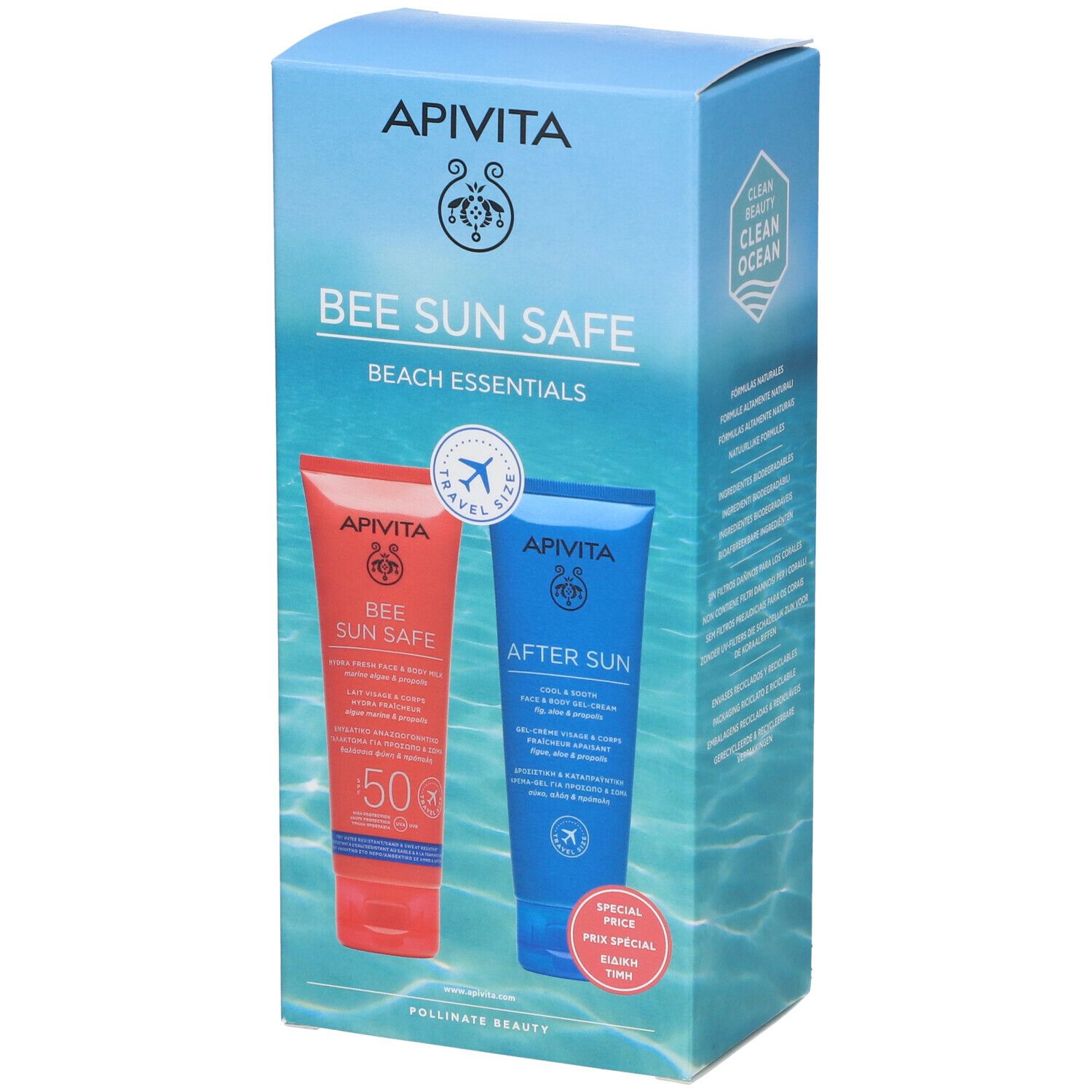 Apivita Bee Sun Safe Beach Essentials Travel Size