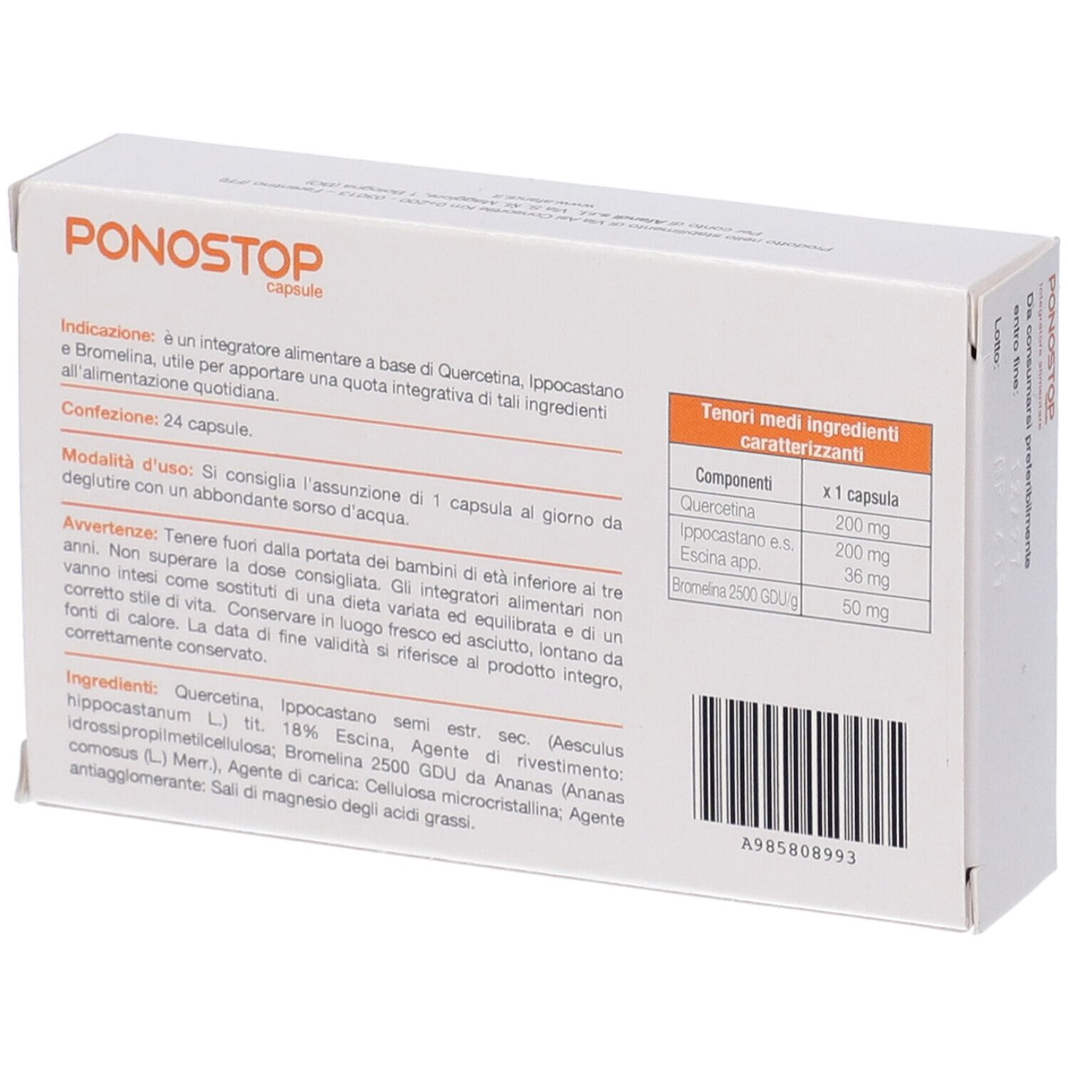 Ponostop Capsule
