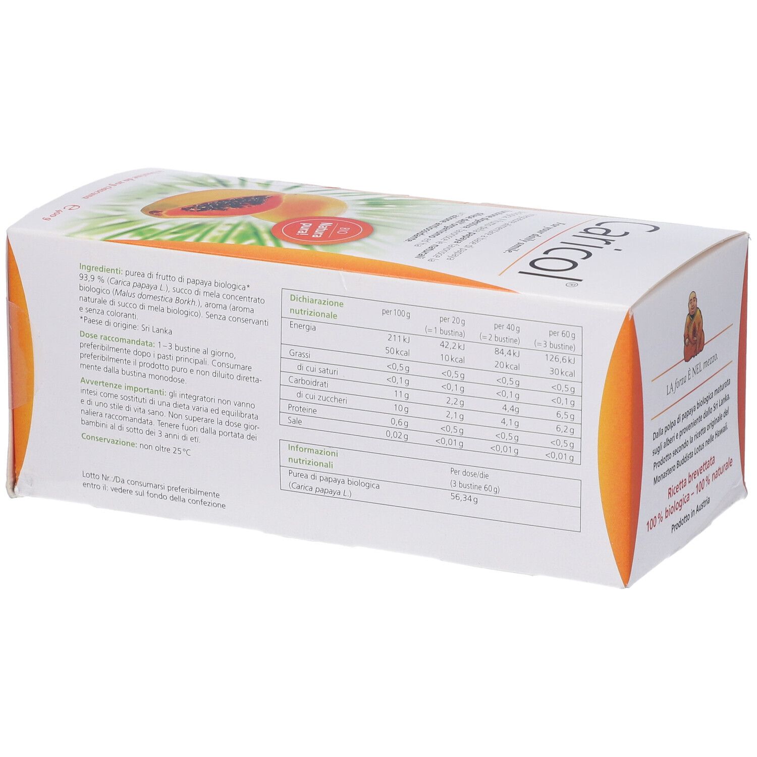 Caricol 20 Bustine Da 20 G