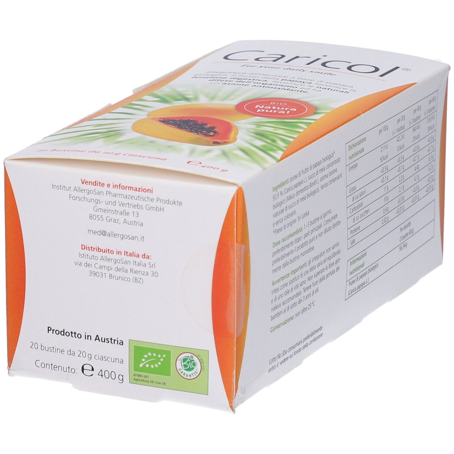 Caricol 20 Bustine Da 20 G