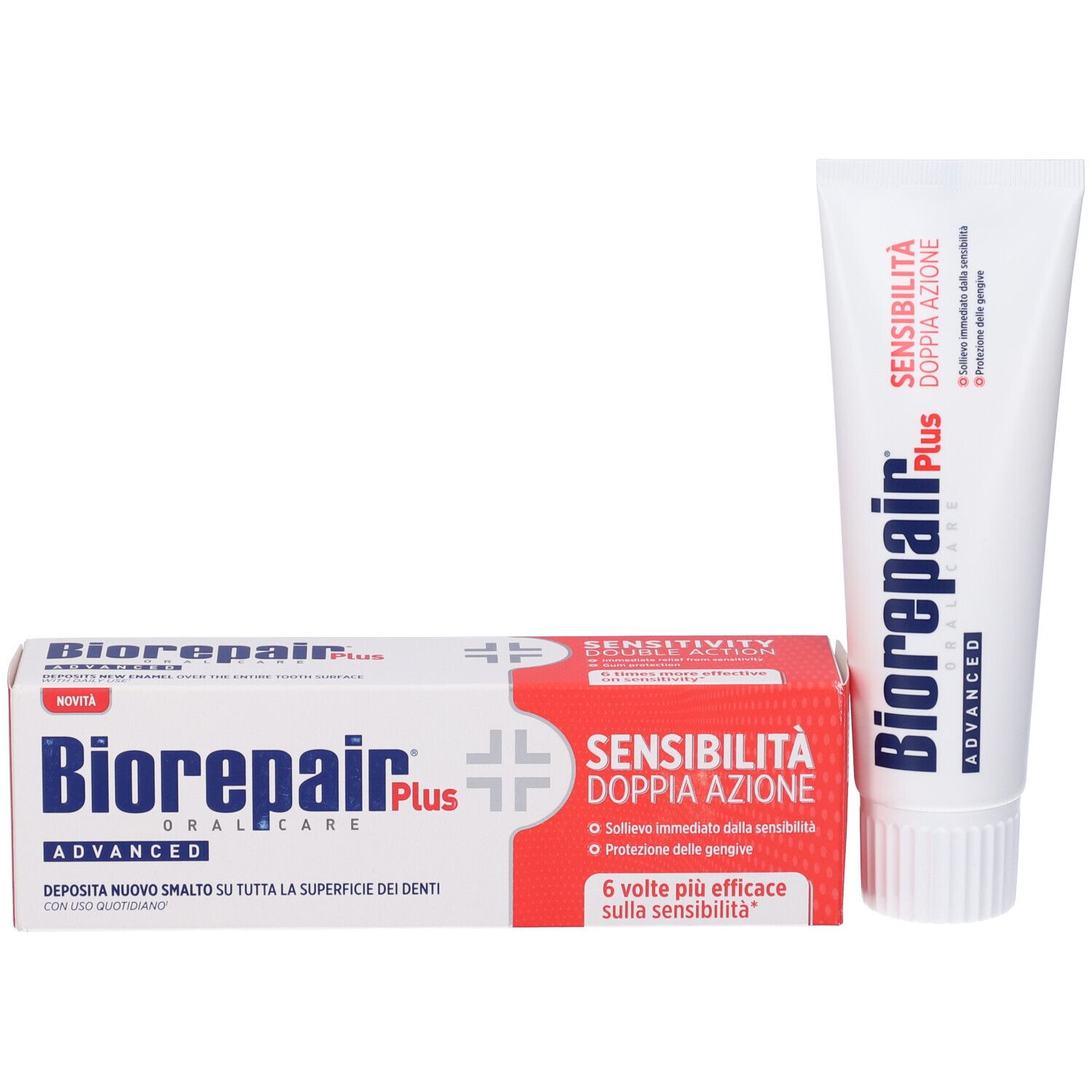 Biorepair Plus Advanced Sensibilita' Doppia Azione 75 Ml
