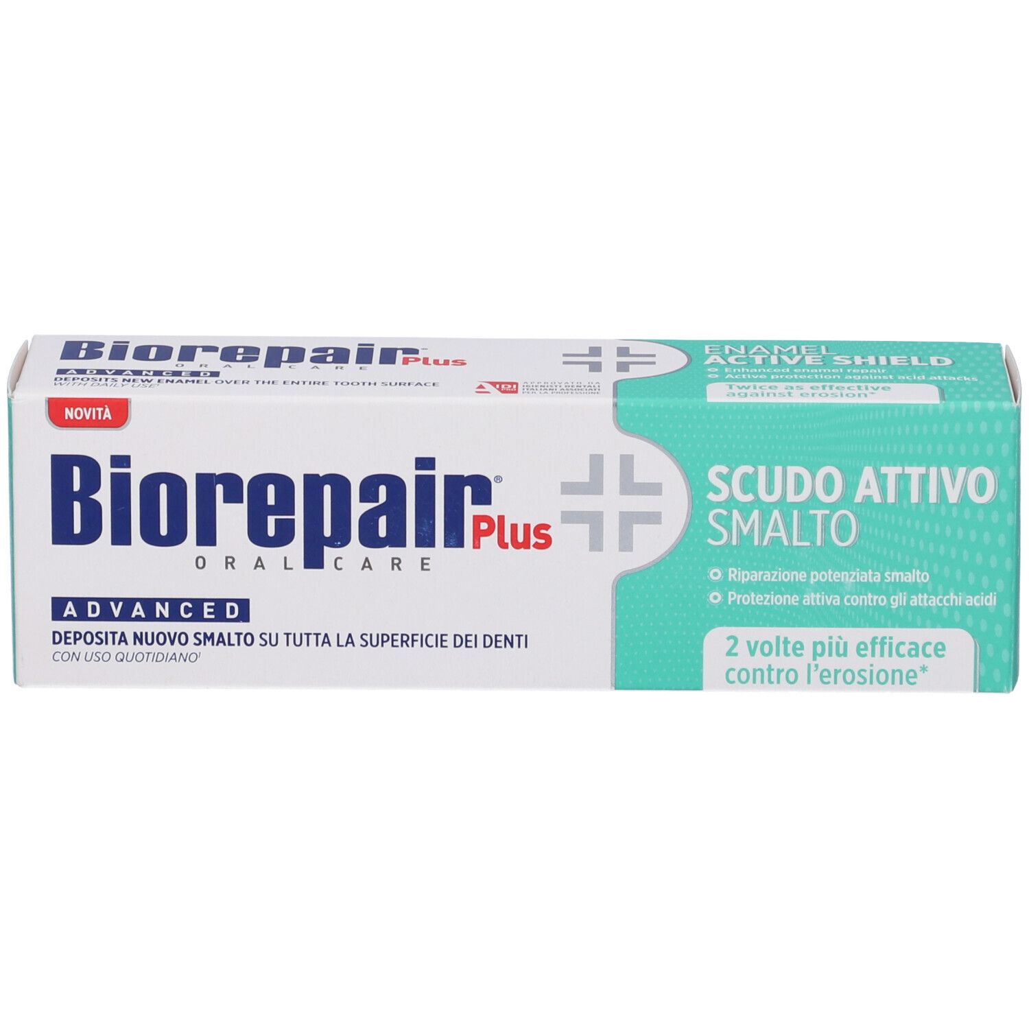 Biorepair Plus Advanced Scudo Attivo Smalto 75 Ml
