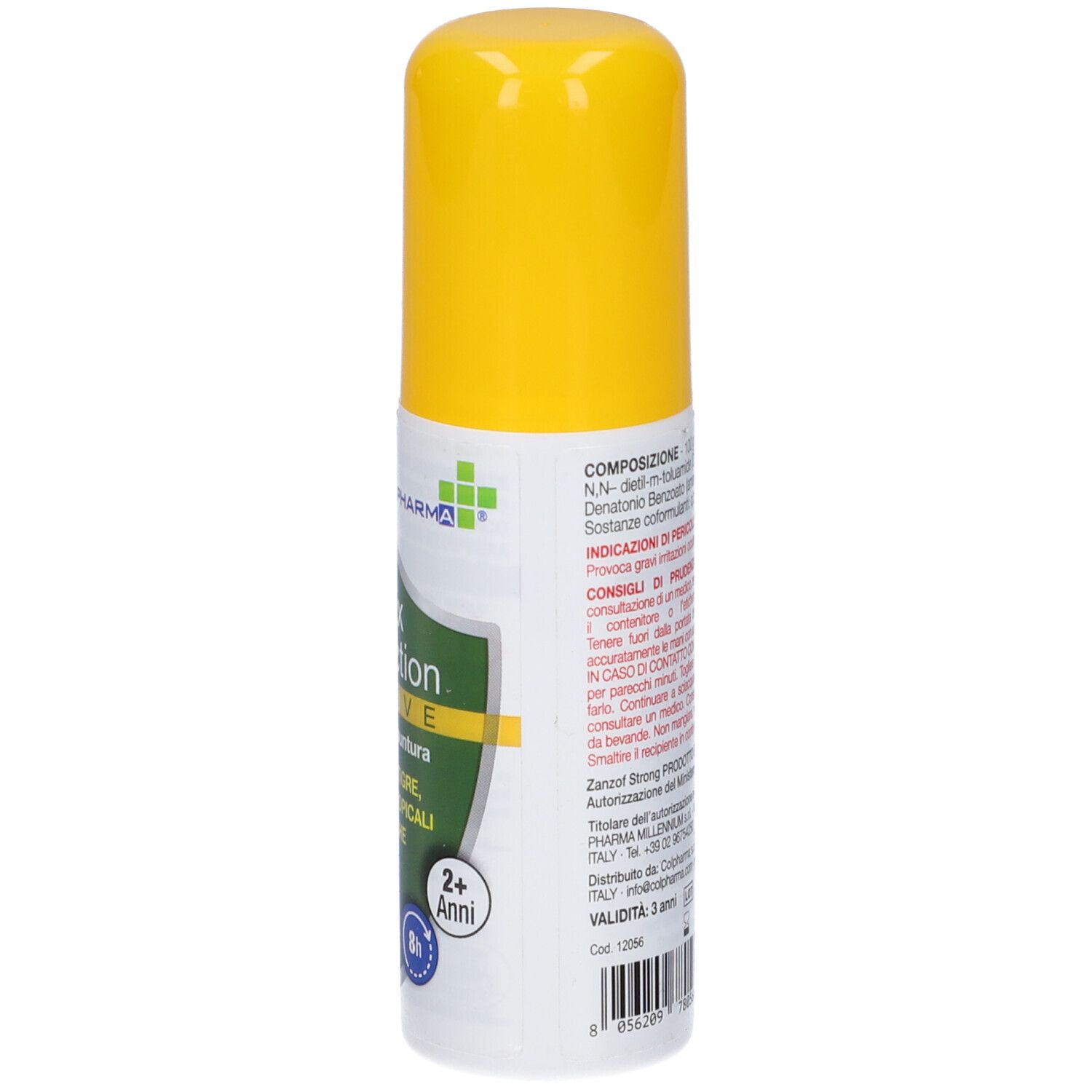 Colpharma Spray Repellente Antizanzare Max Protection Active 75 Ml