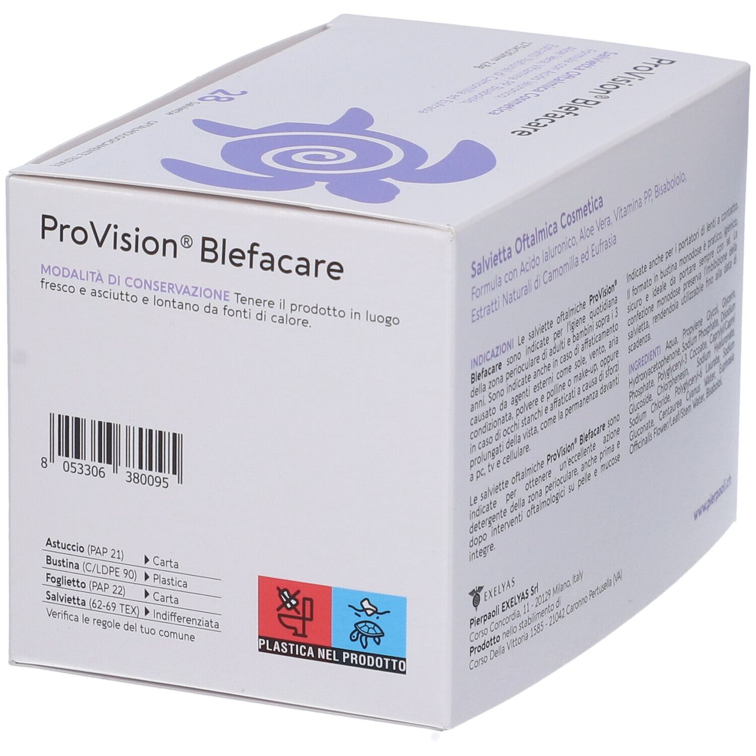 Provision Blefacare Salviette Oftalmiche Cosmetica