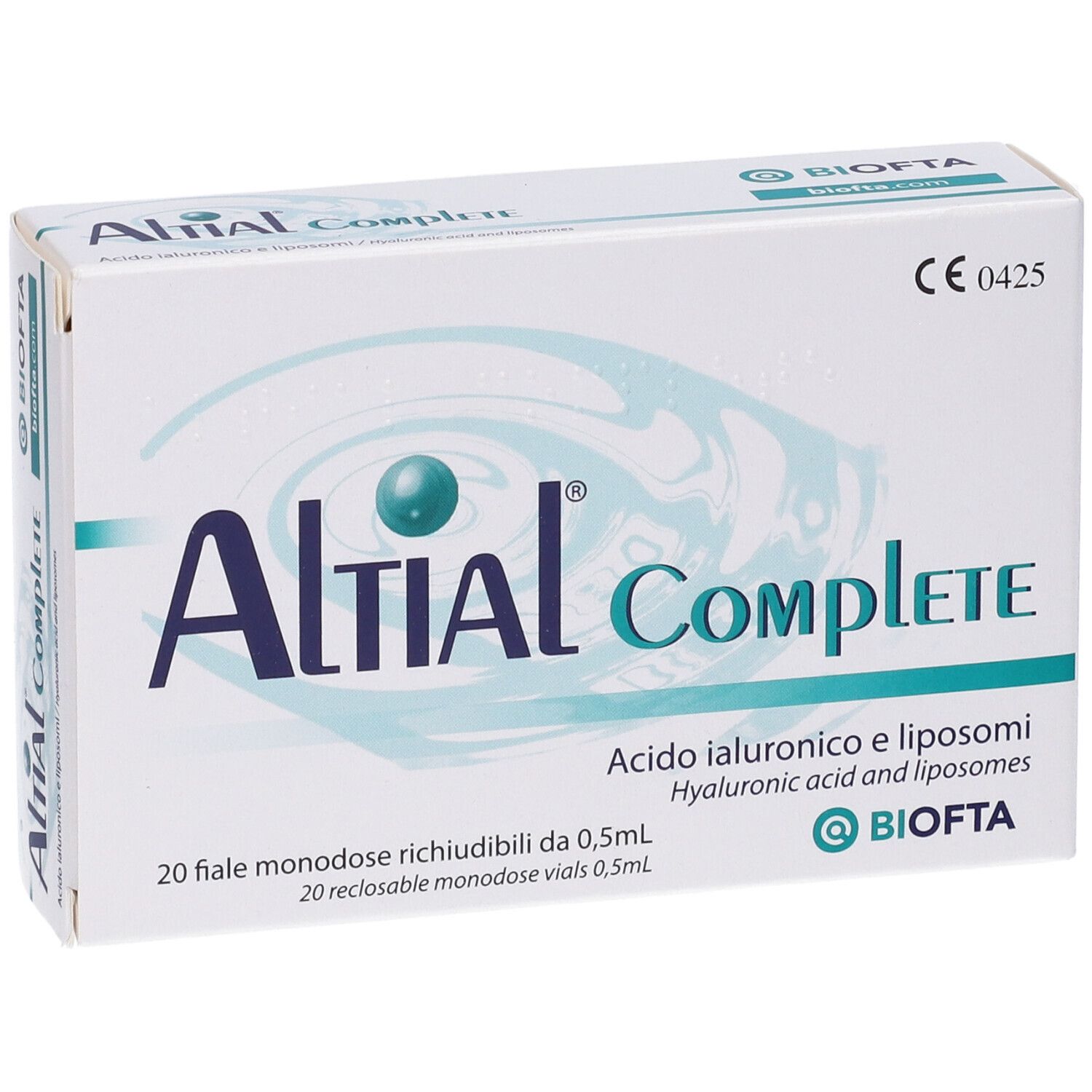 Soluzione Oftalmica Lubrificante Altial Complete 4 Strip Da 5 Flaconi Da 0,5 Ml