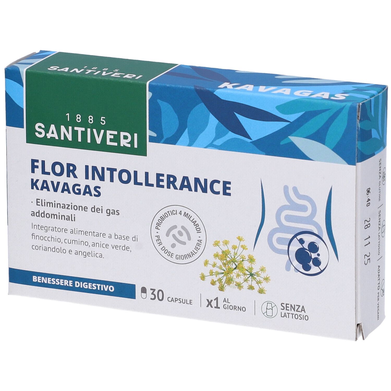 Flor Intollerance Kavagas 30 Capsule