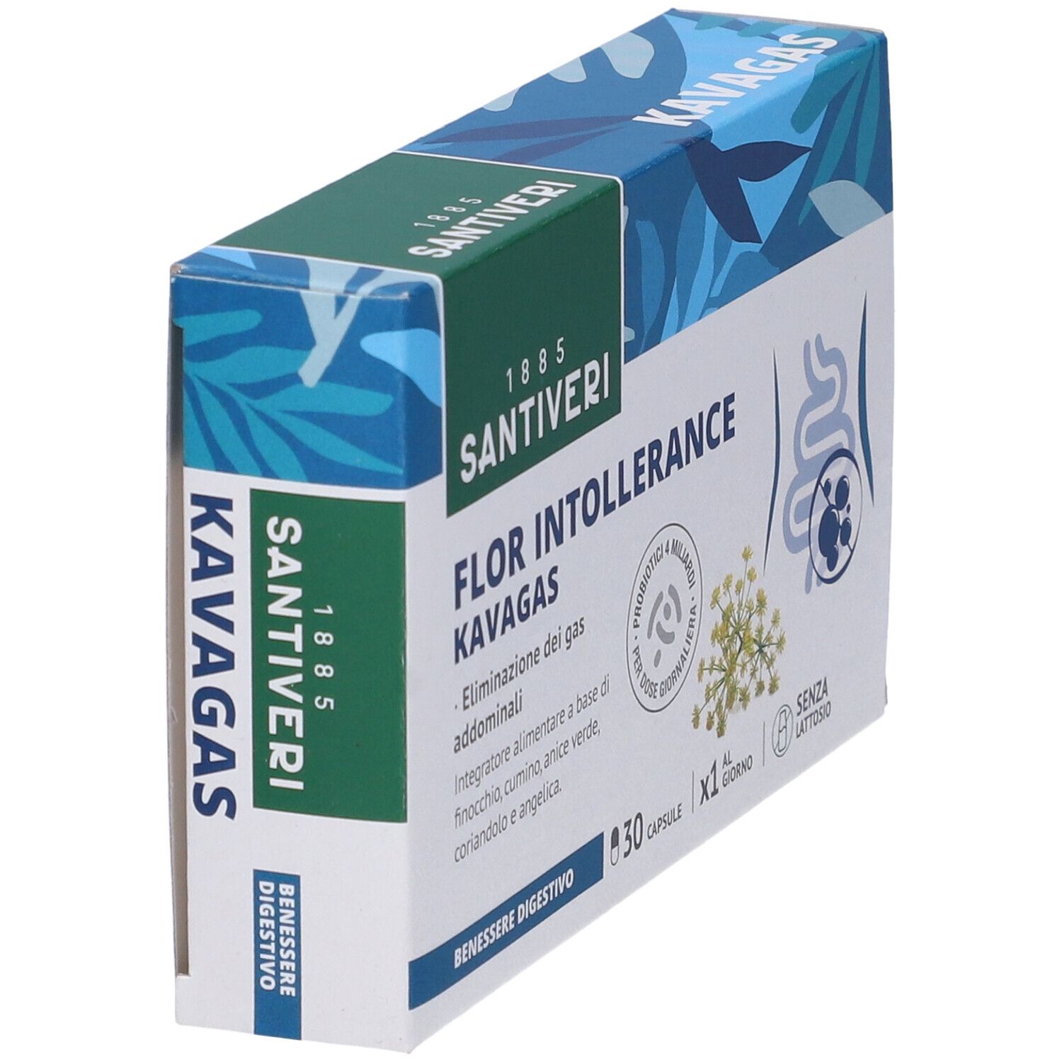 Flor Intollerance Kavagas 30 Capsule