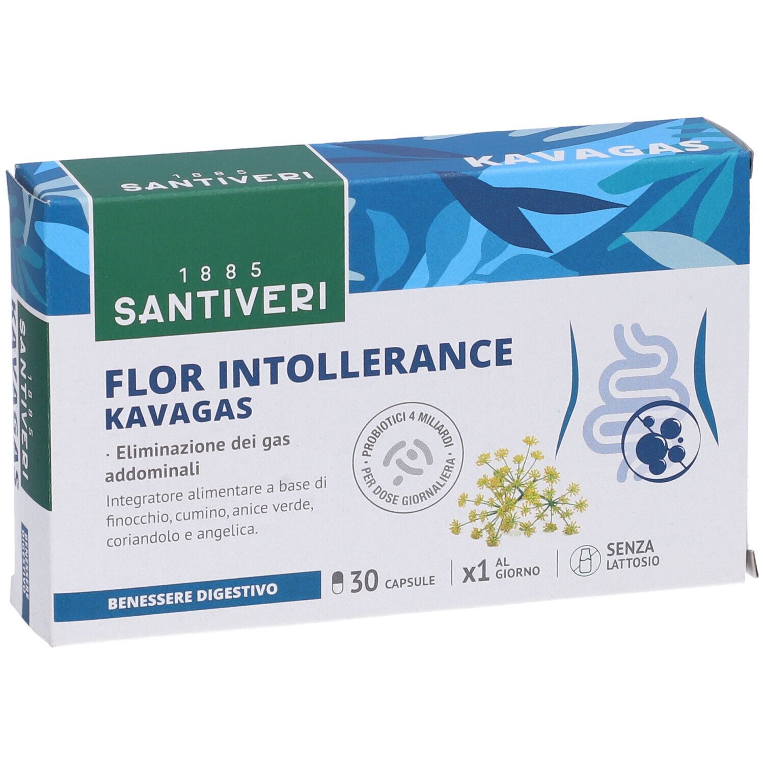 Flor Intollerance Kavagas 30 Capsule