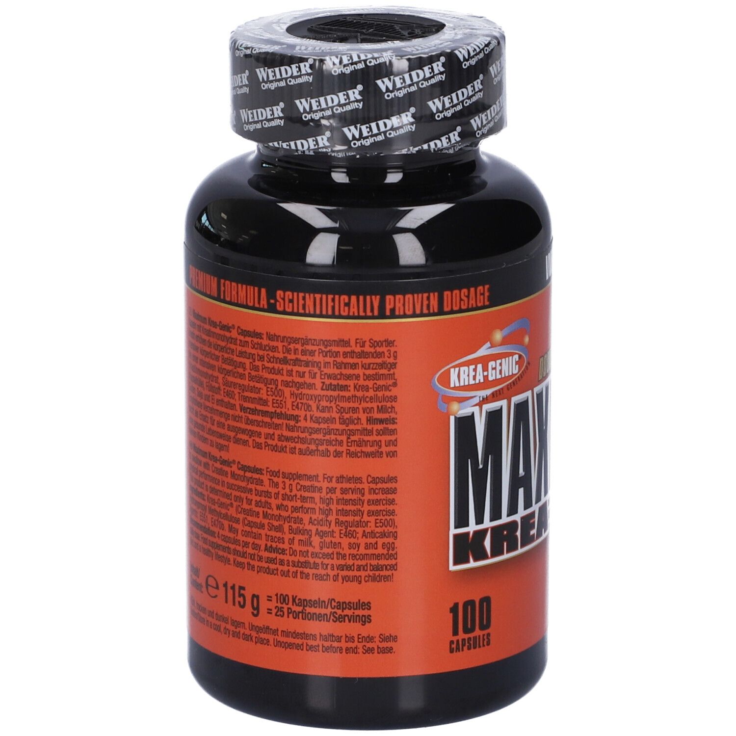 Weider Maximum Krea-Genic Creatina Capsule