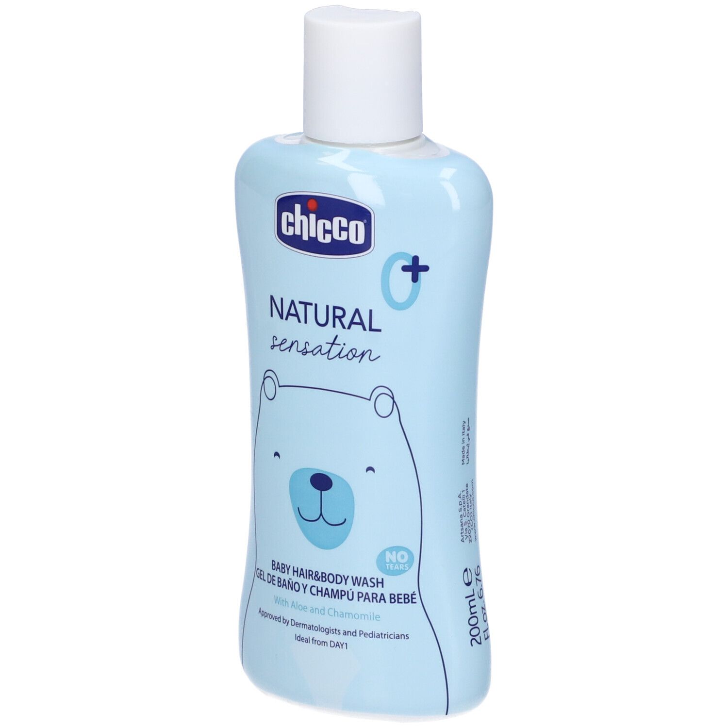 Chicco Natural Sensation Baby Detergente Corpo e Capelli