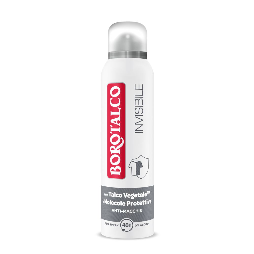 Borotalco Deodorante Invisibile Grigio Spray (150ML)