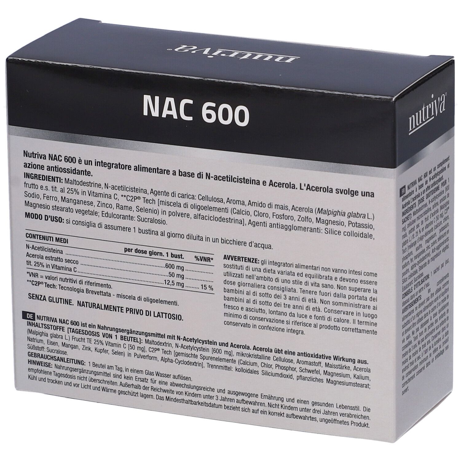 Nutriva NAC 600 Bustine