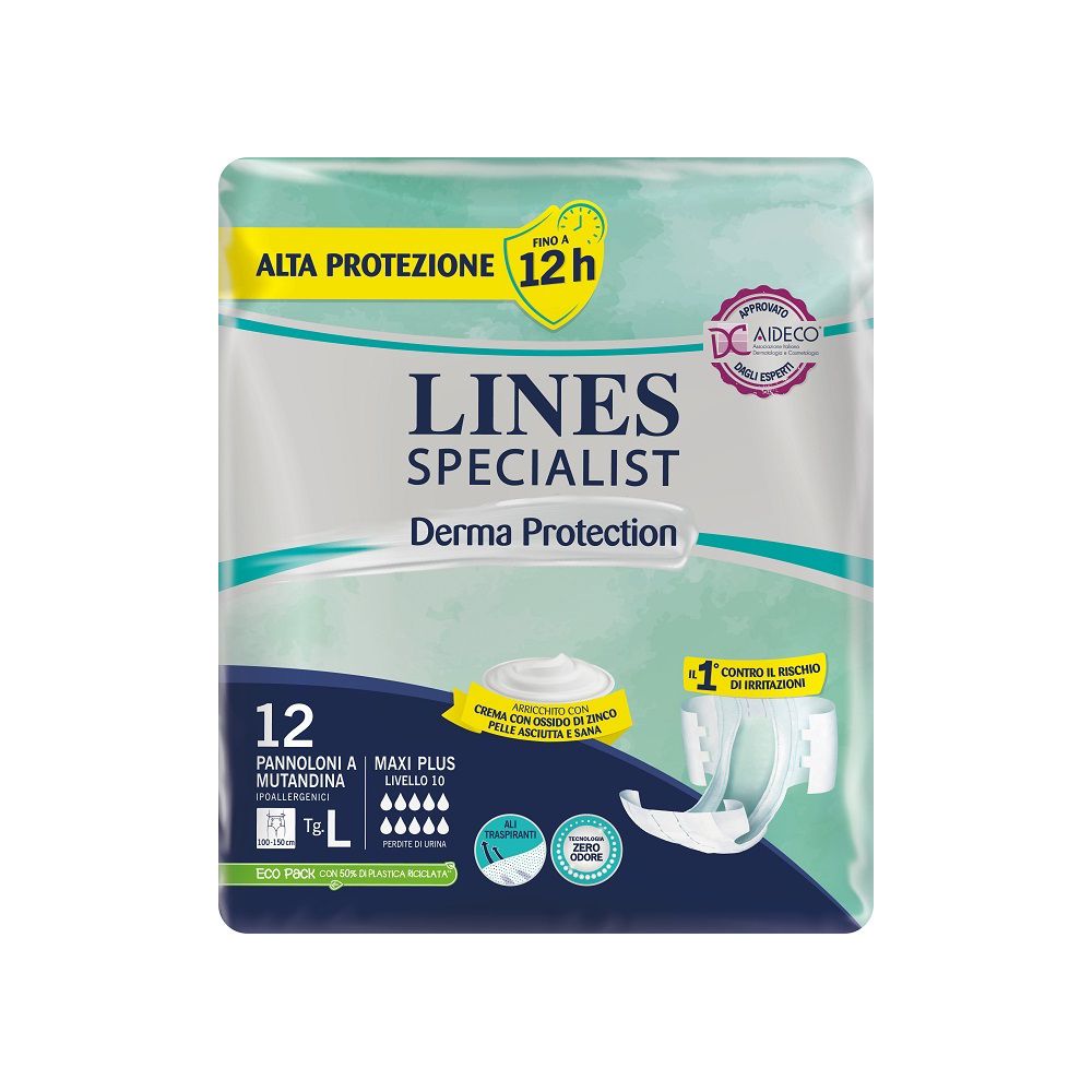 Lines Derma Protection Super Pannolone A Mutandina L