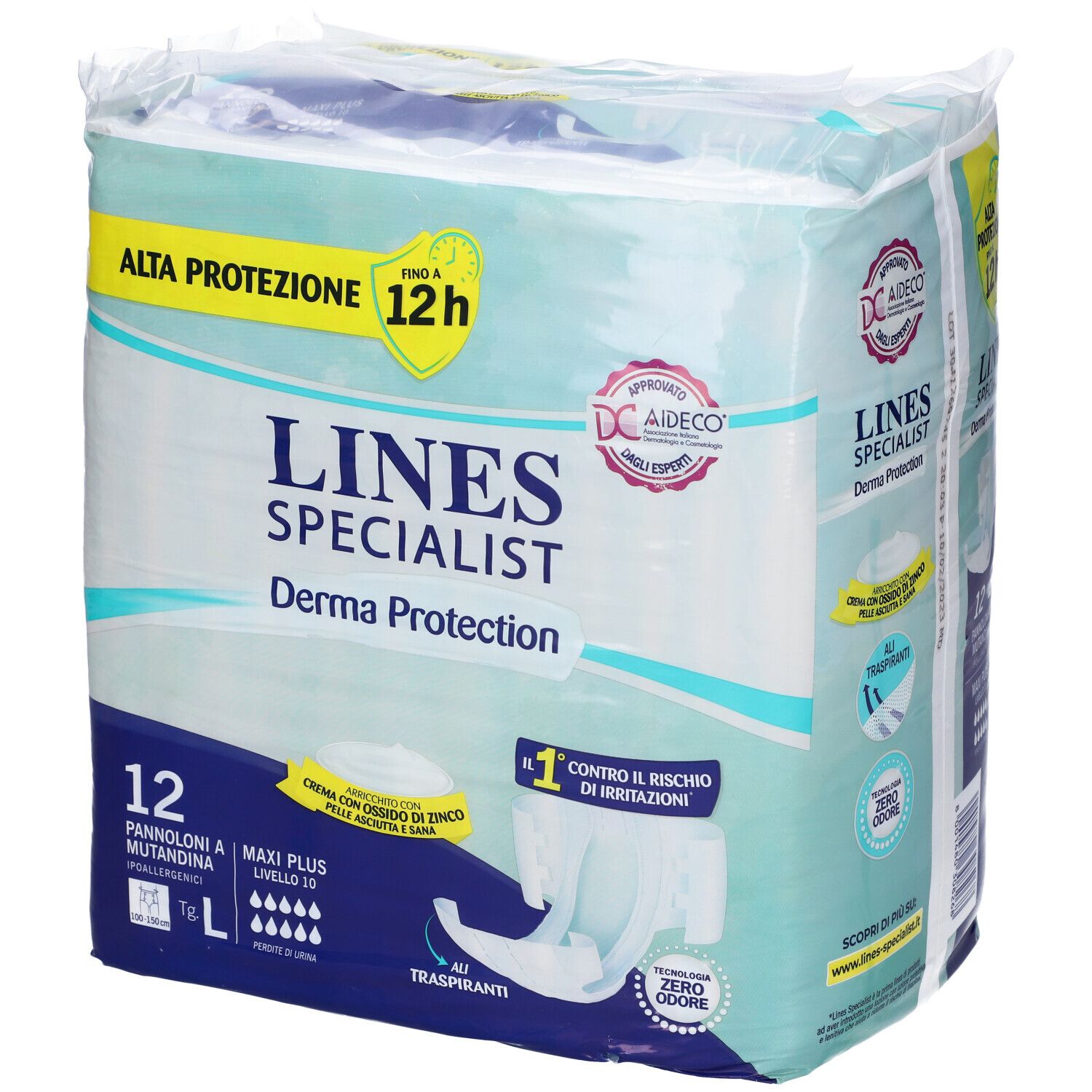 Lines Derma Protection Super Pannolone A Mutandina L