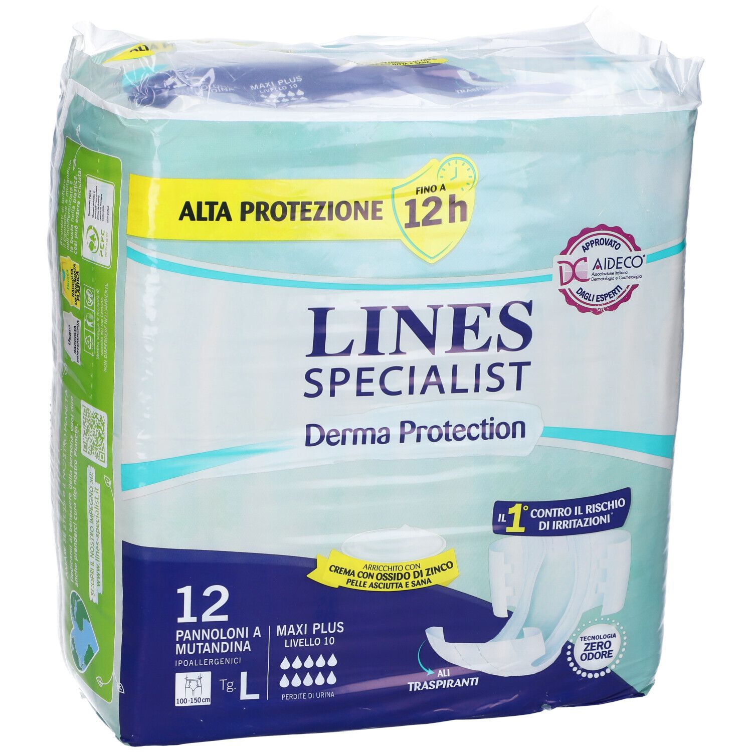 Lines Derma Protection Super Pannolone A Mutandina L