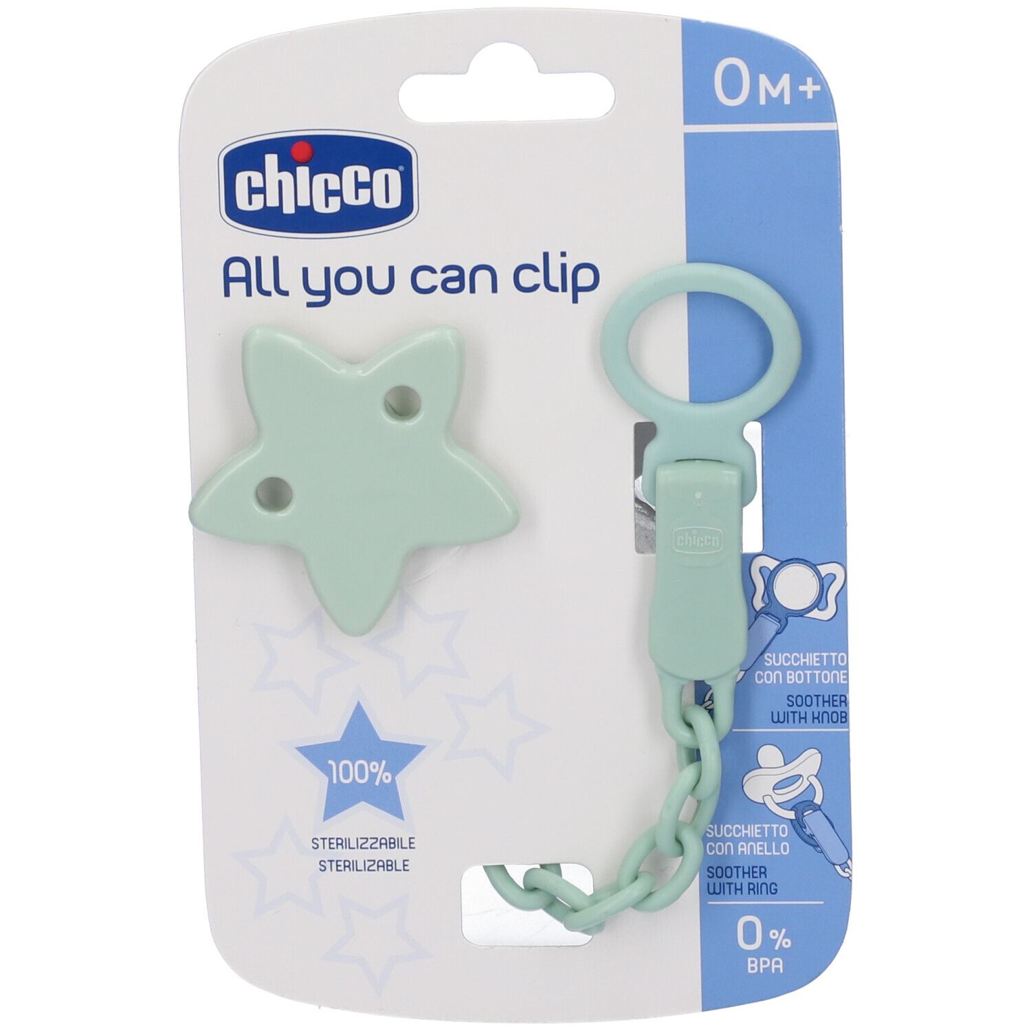 Chicco Clip Universale Verde