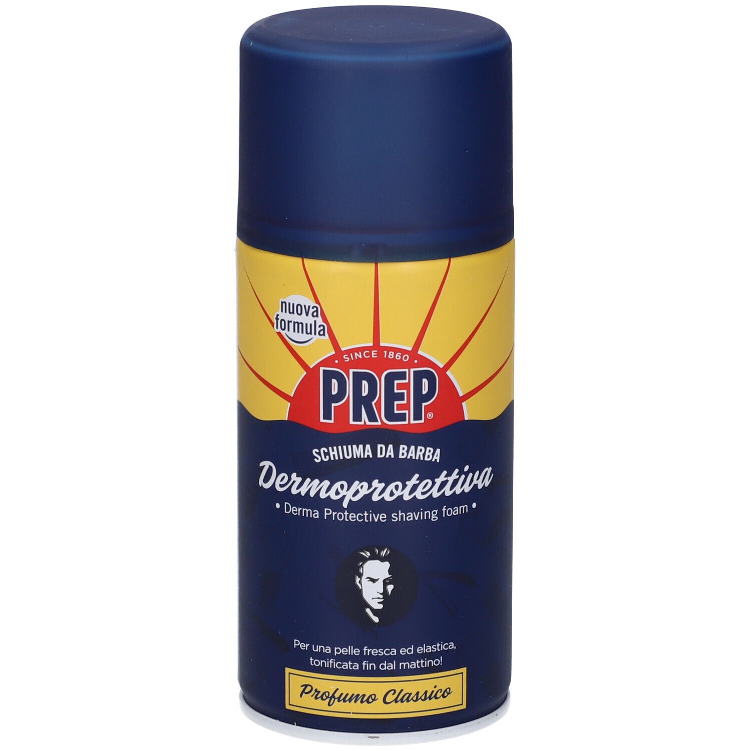 Prep Schiuma Barba Dermoprotettiva Profumo Classico 300 Ml