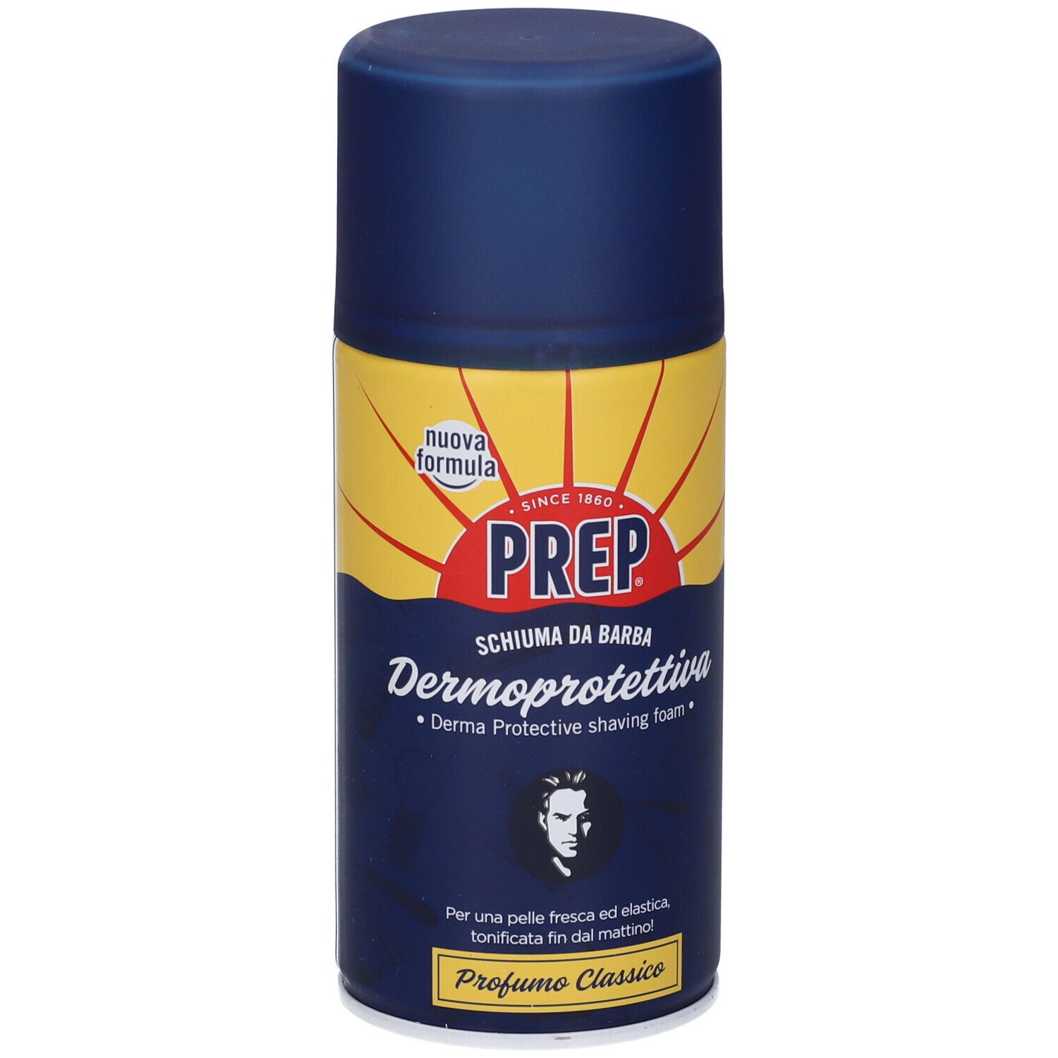 Prep Schiuma Barba Dermoprotettiva Profumo Classico 300 Ml