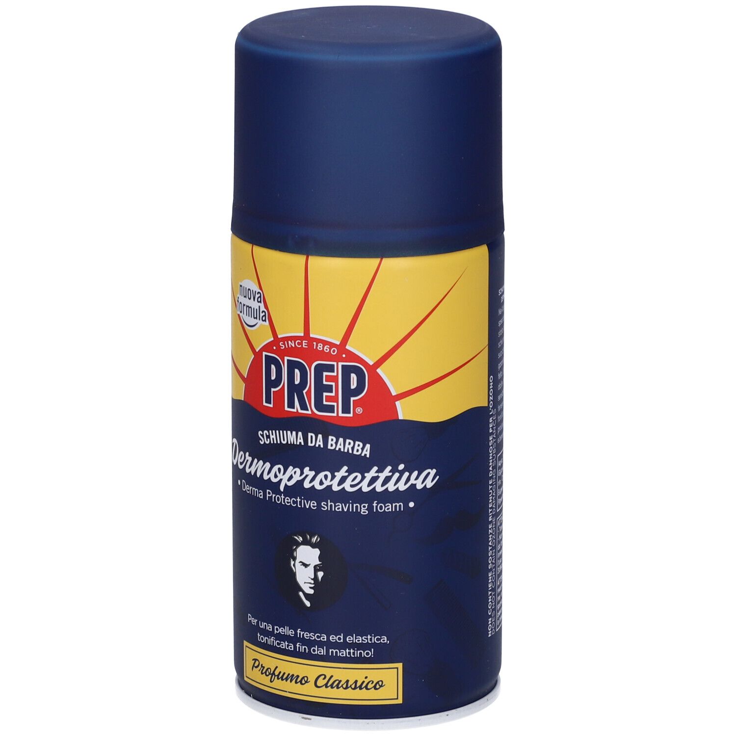 Prep Schiuma Barba Dermoprotettiva Profumo Classico 300 Ml