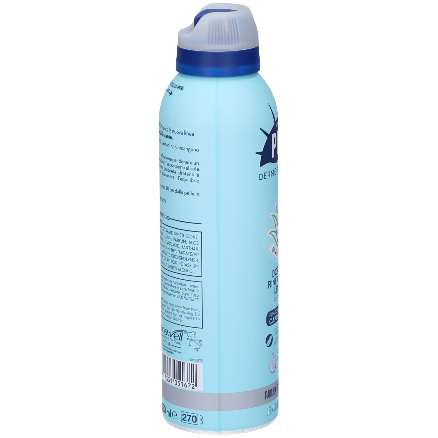 Prep Spray Doposole Idratante Aloe Bov 150 Ml