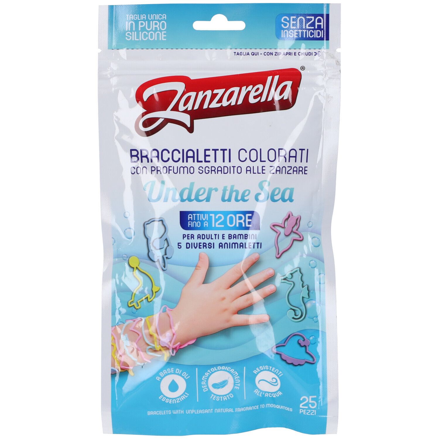 Zanzarella Braccialetti Under The Sea 25 Pezzi