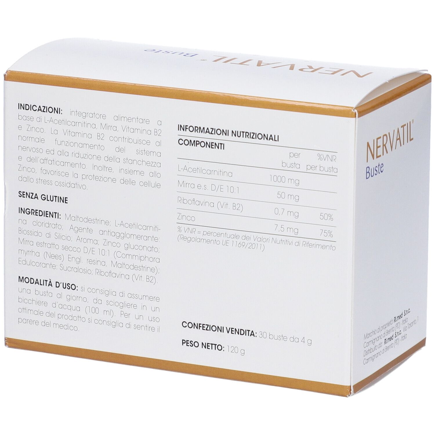 Nervatil 30 Bustine