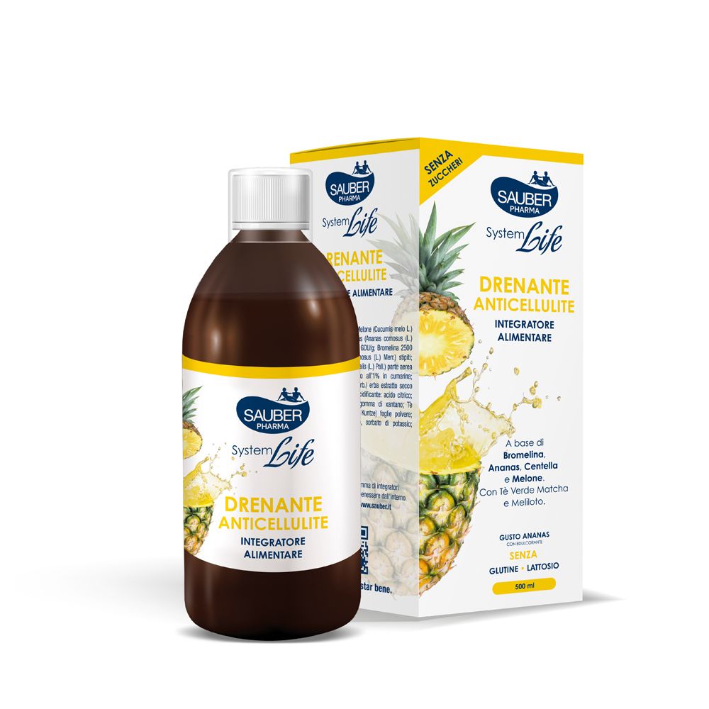 Sauber Drenante Anticellulite 500 Ml