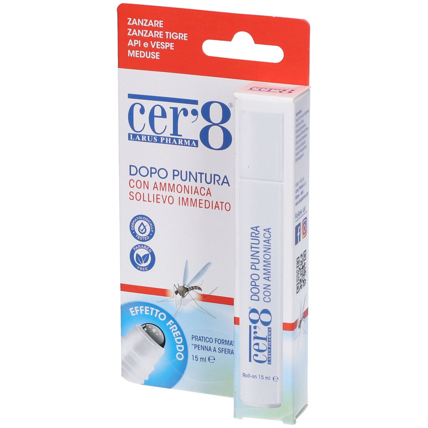Cer'8 Dopopuntura Con Ammoniaca 15 Ml