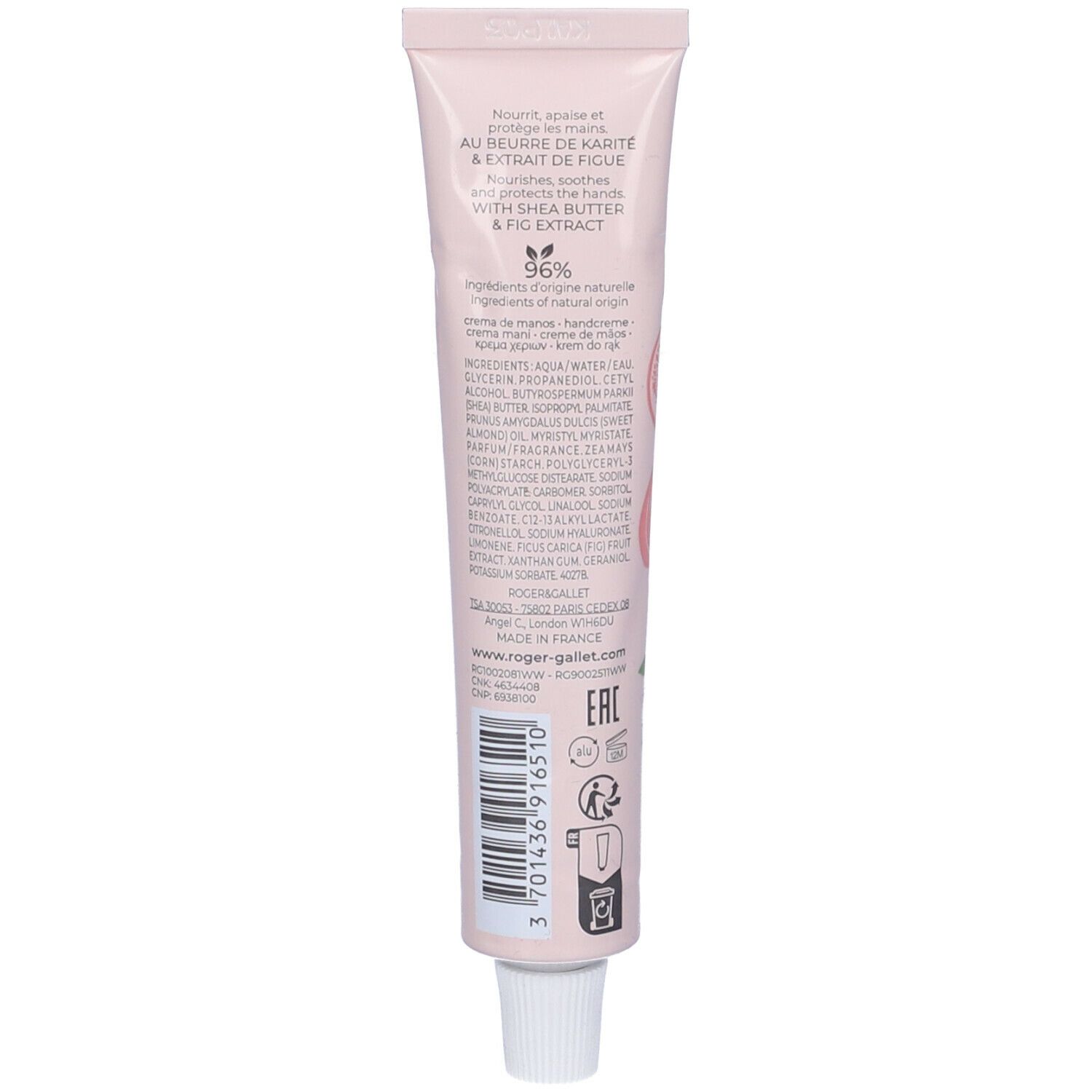 Roger & Gallet Fiore di Fico Crema Mani Benefica