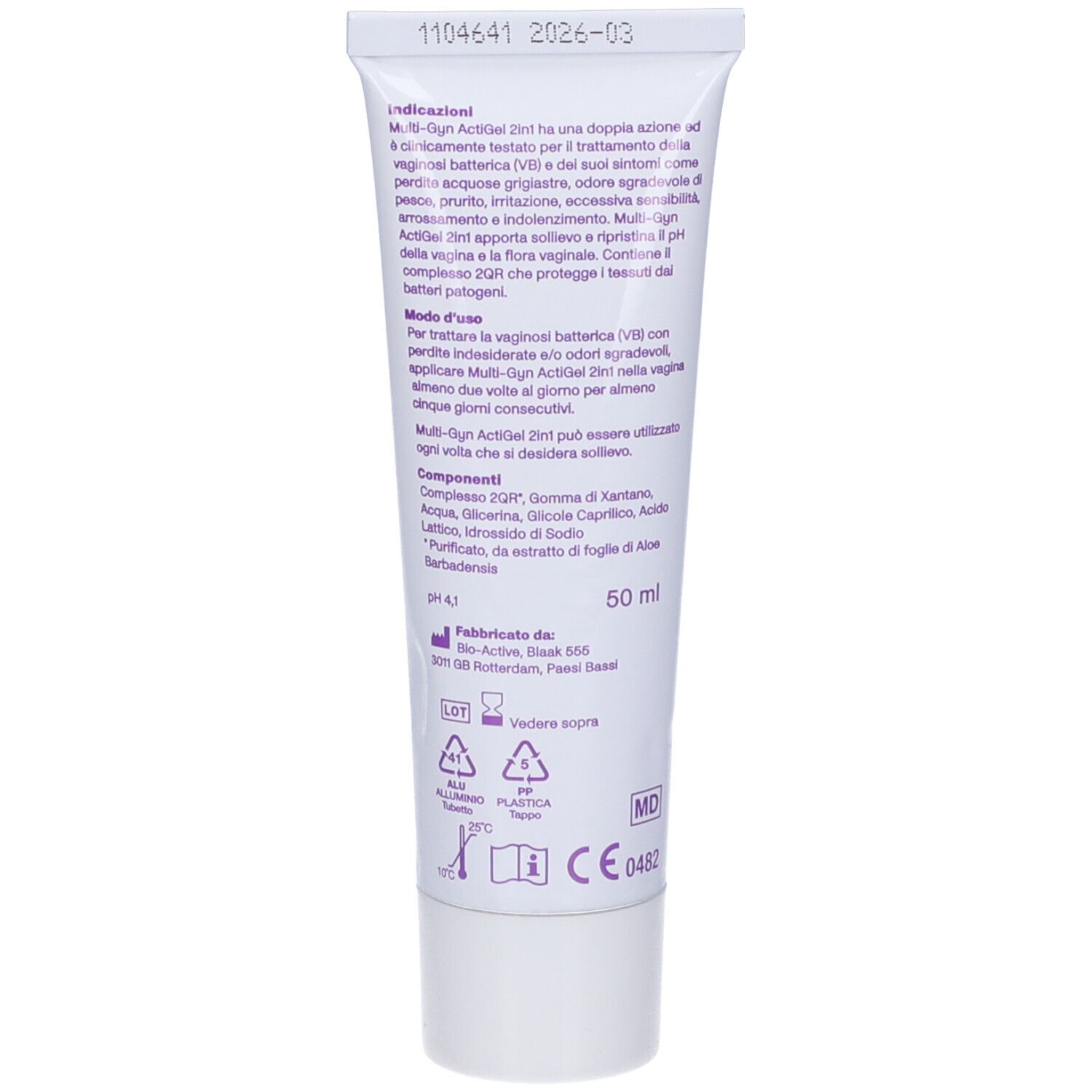 Multi-Gyn ActiGel 2IN1 Vaginosi Batterica