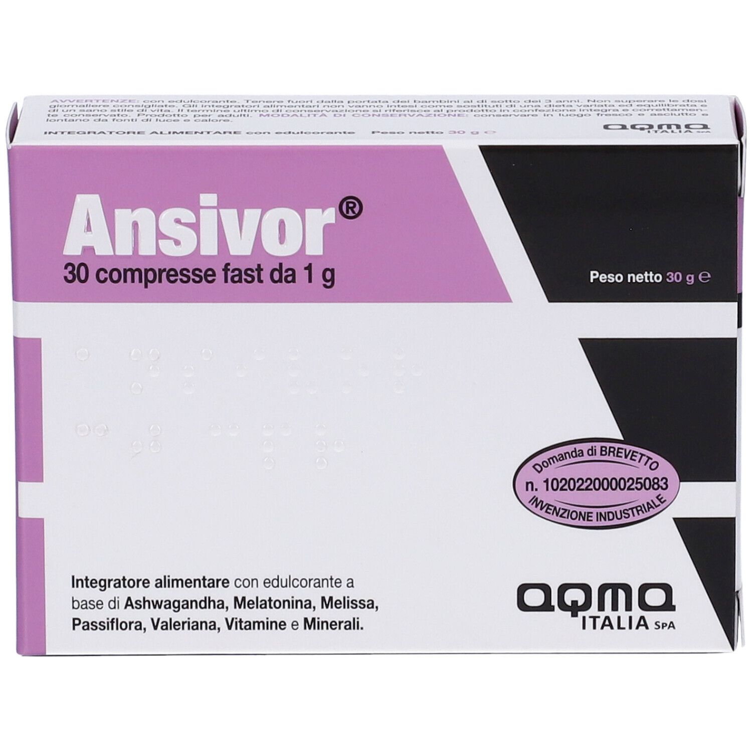 Ansivor 30 Compresse Fast