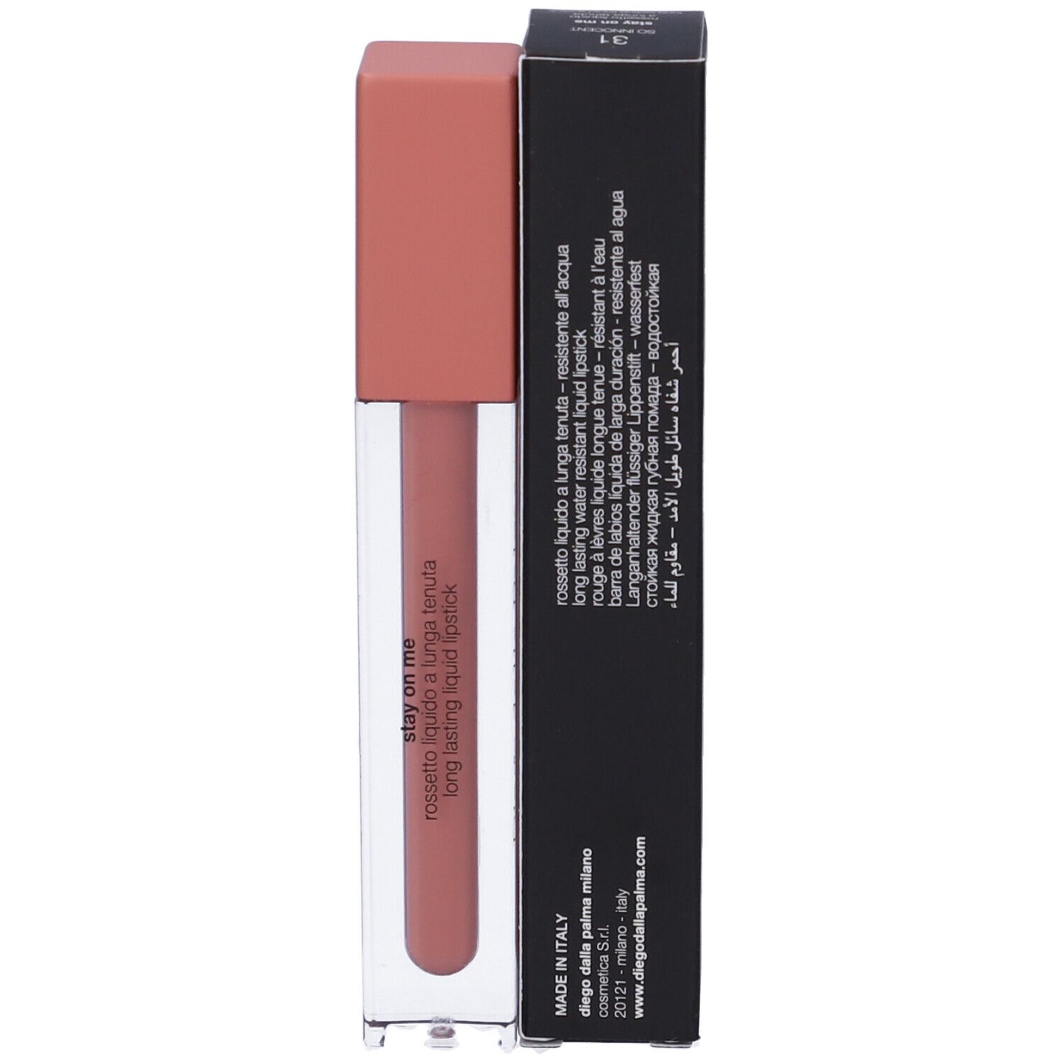 Diego dalla Palma Rossetto Liquido Lunga Tenuta Tonalità 31 Nude Rosato