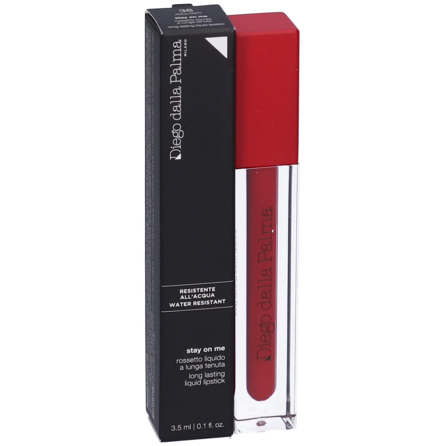 Diego dalla Palma Rossetto Liquido Lunga Tenuta Tonalità 38 Rosso